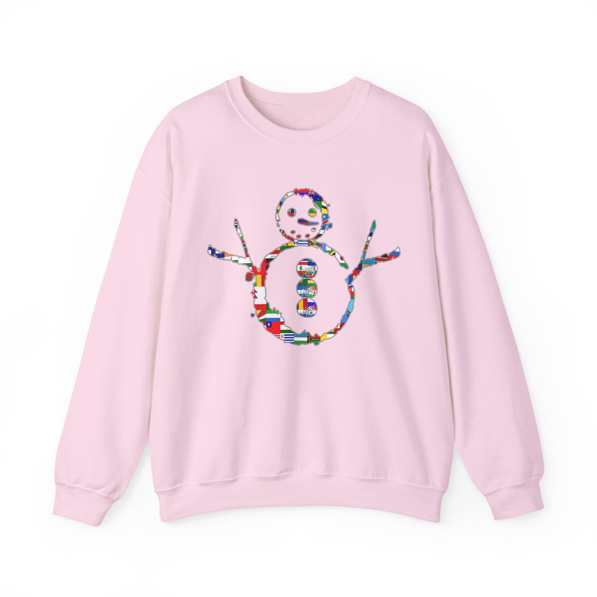 KAYKULTURA INTERNATIONAL SNOWMAN CREWNECK SWEATSHIRT