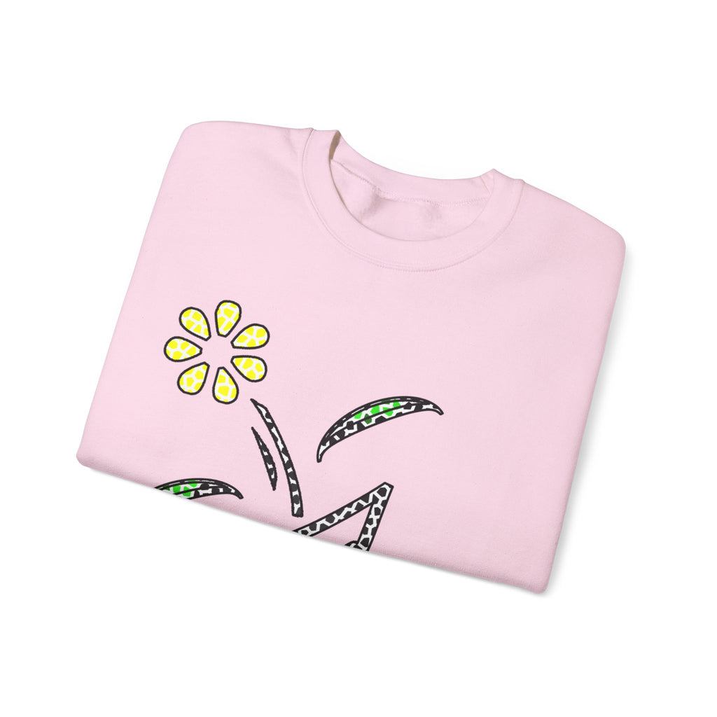 SWEAT-SHIRT À COL ROND À FLEURS KAYKULTURA