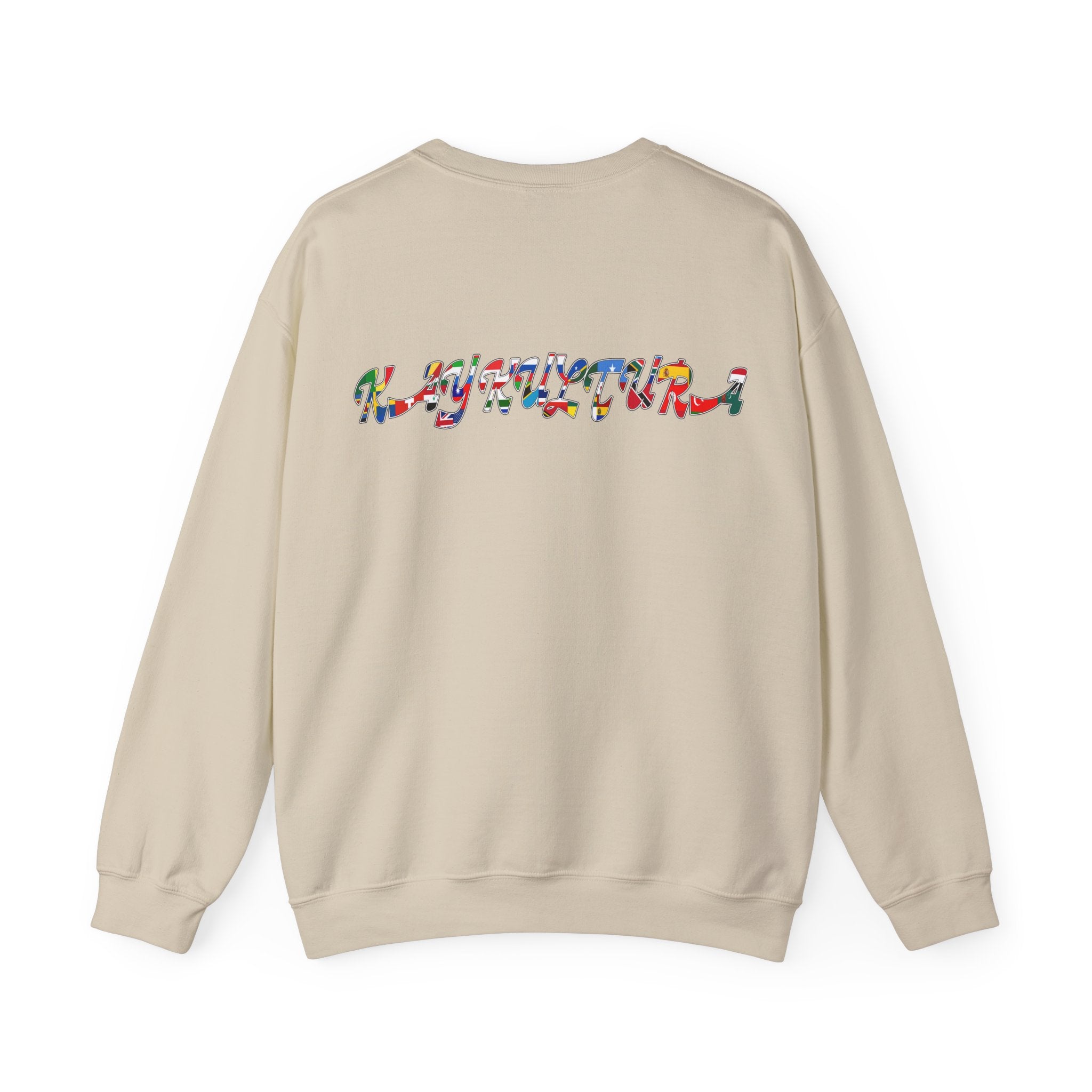 KAYKULTURA INTERNATIONAL SNOWMAN CREWNECK SWEATSHIRT