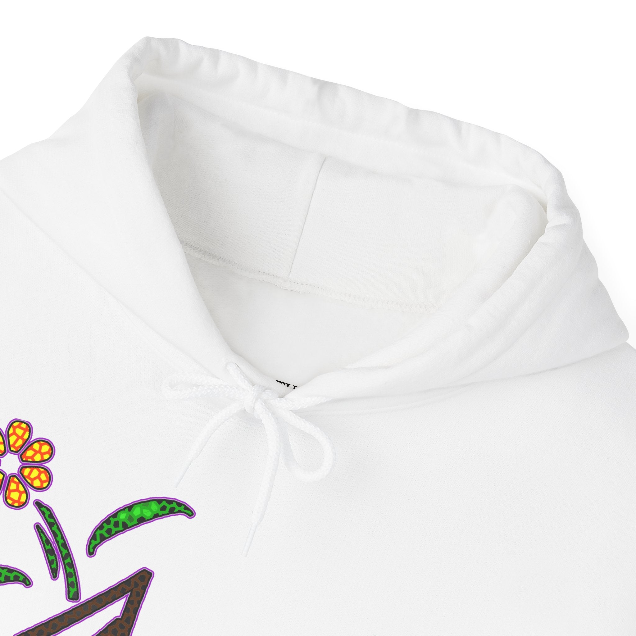 KAYKULTURA FLOWER HOODED SWEATSHIRT