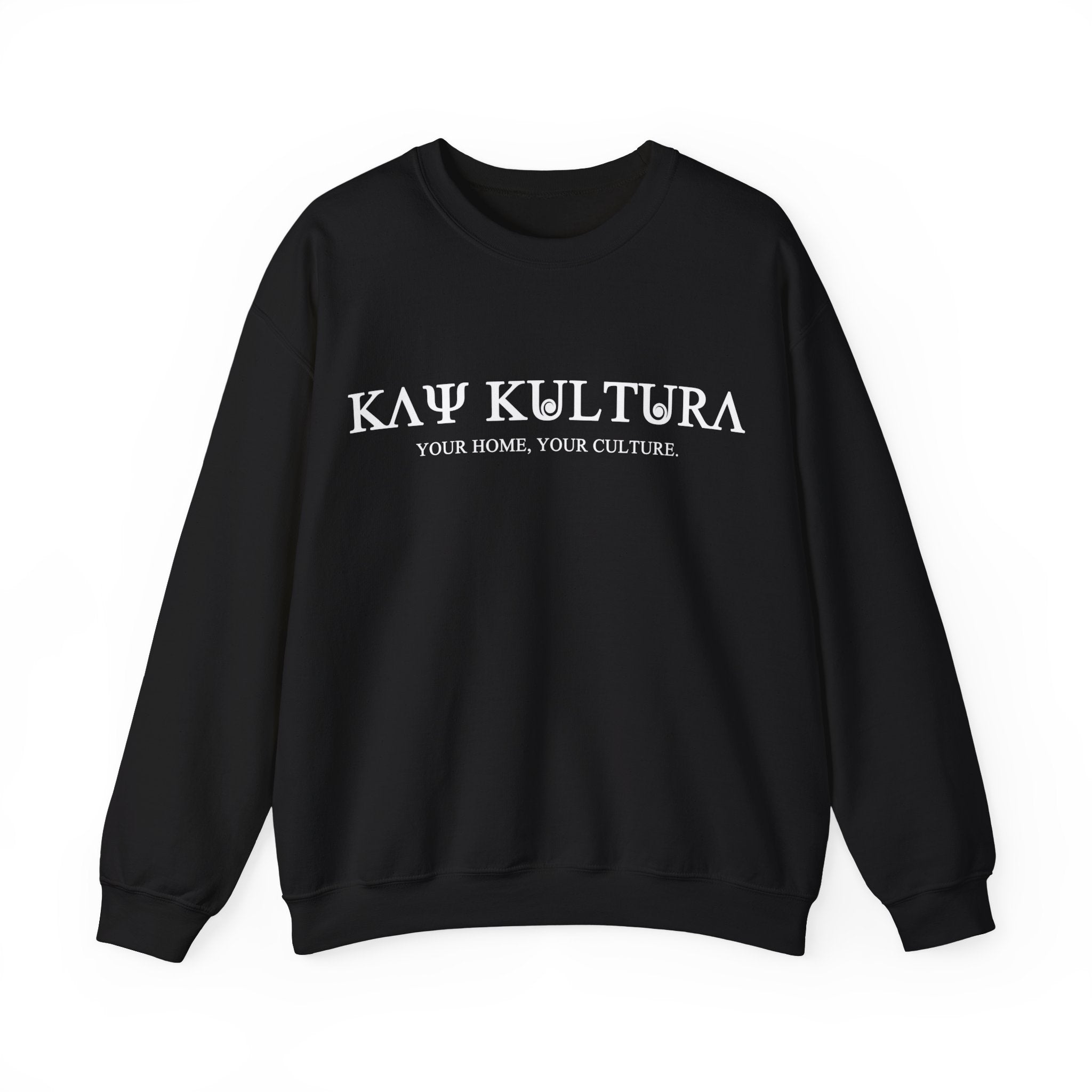 CLASSIC KAYKULTURA SLOGAN CREWNECK SWEATSHIRT