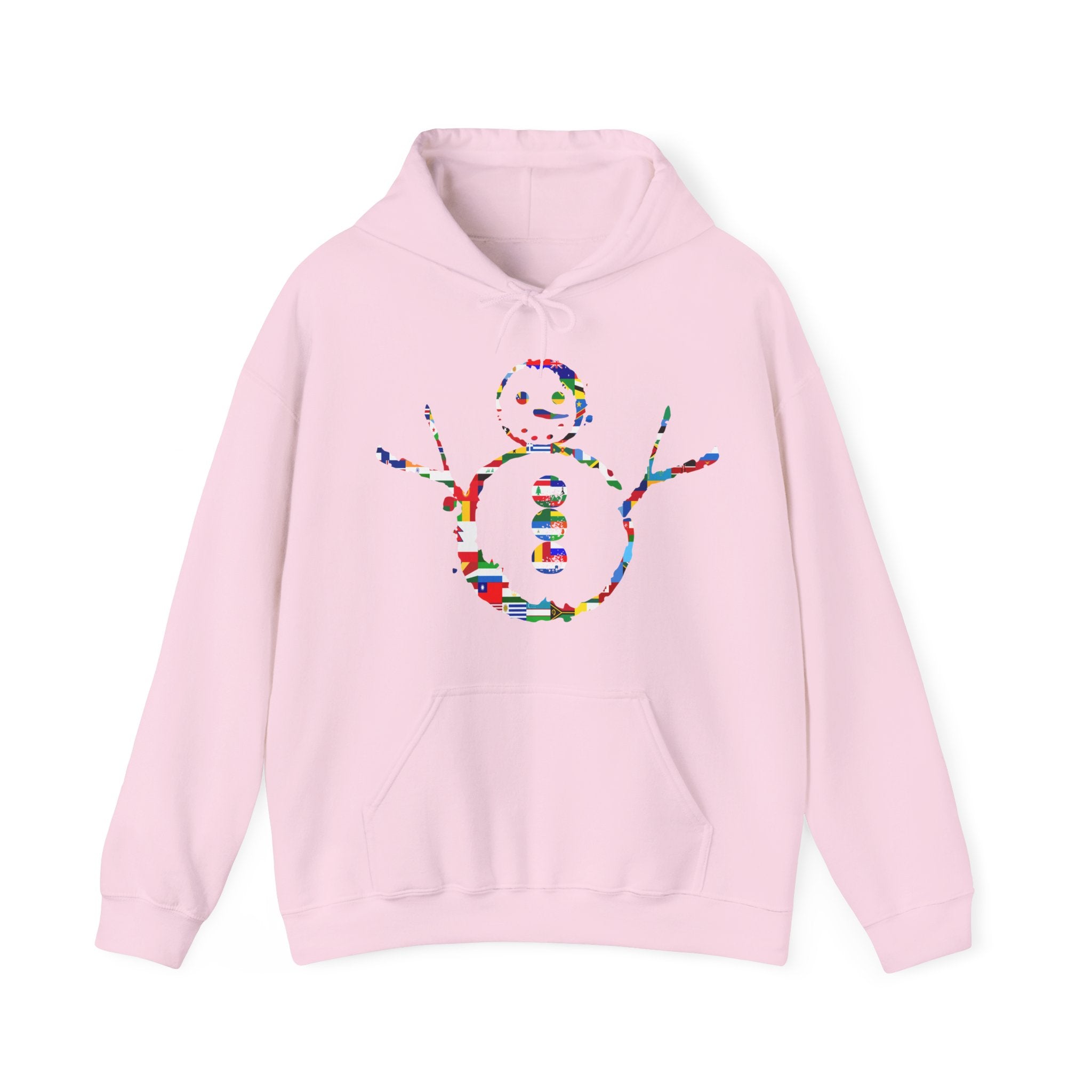 KAYKULTURA INTERNATIONAL SNOWMAN HOODED SWEATSHIRT