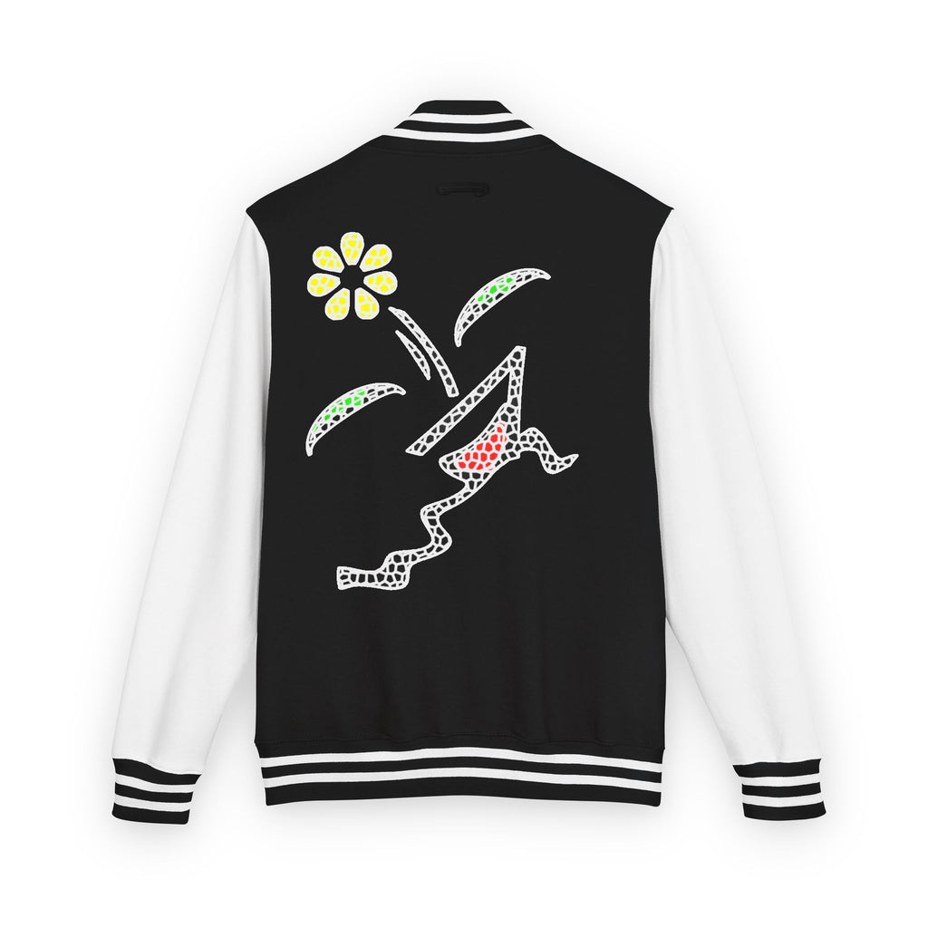 KAYKULTURA FLOWER LETTERMAN JACKET