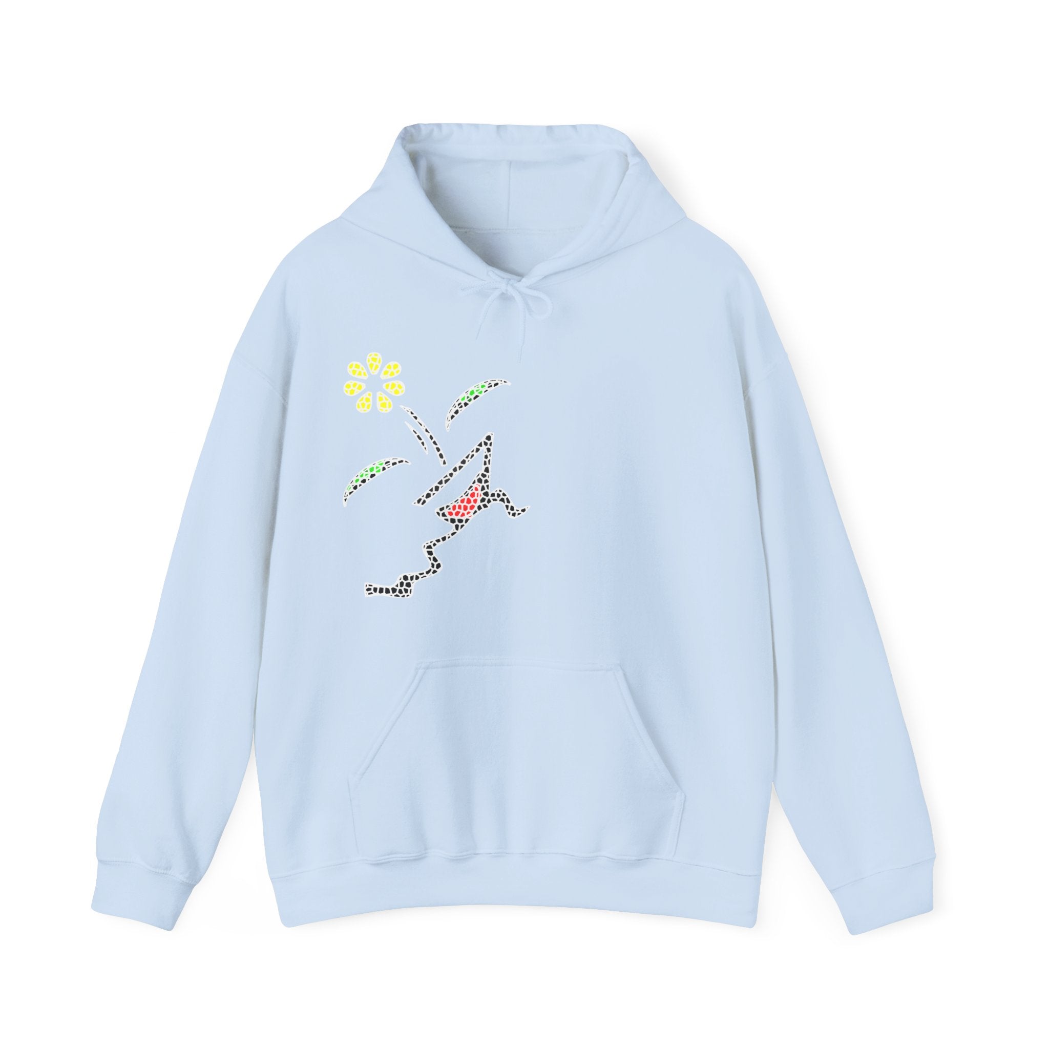 KAYKULTURA FLOWER HOODED SWEATSHIRT