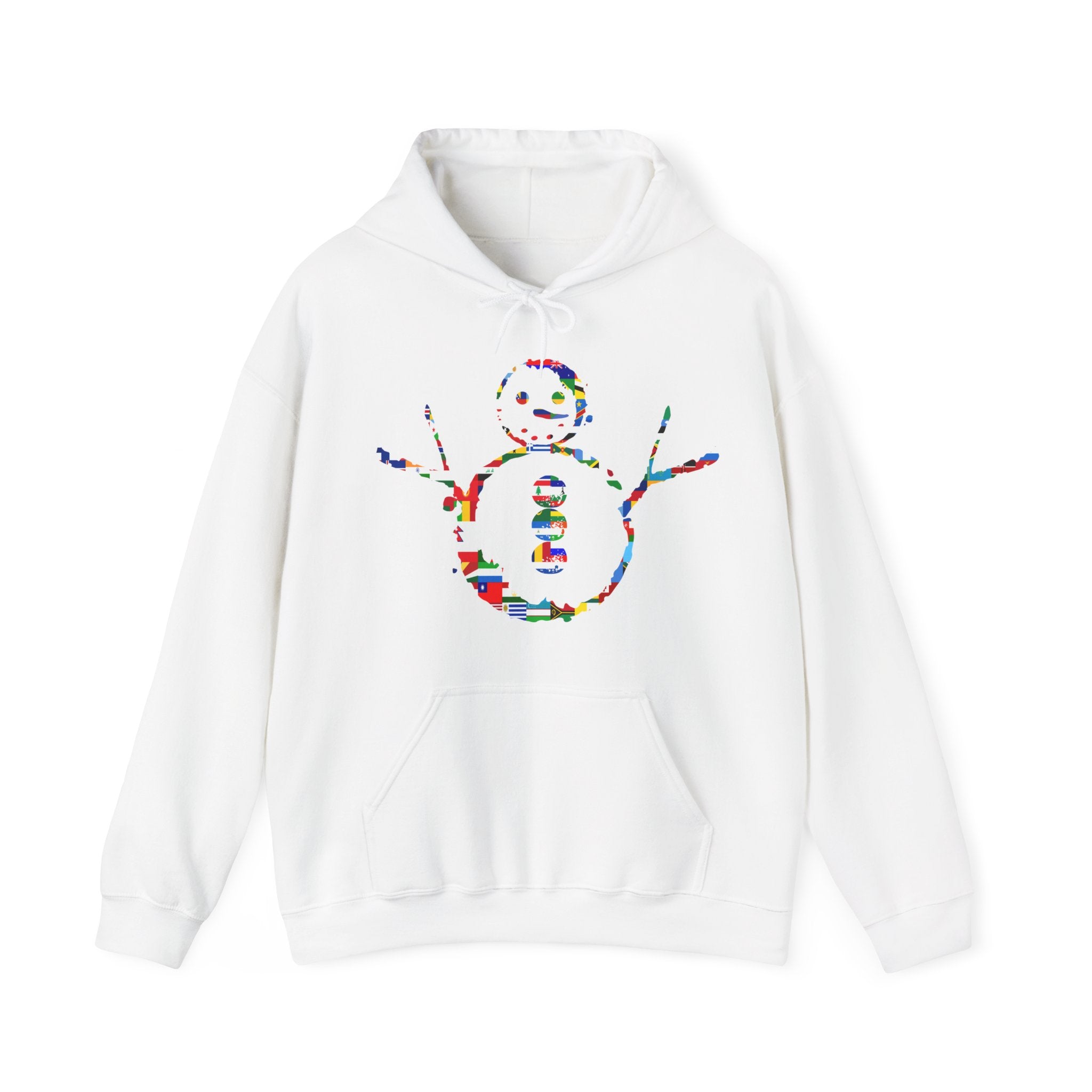 KAYKULTURA INTERNATIONAL SNOWMAN HOODED SWEATSHIRT