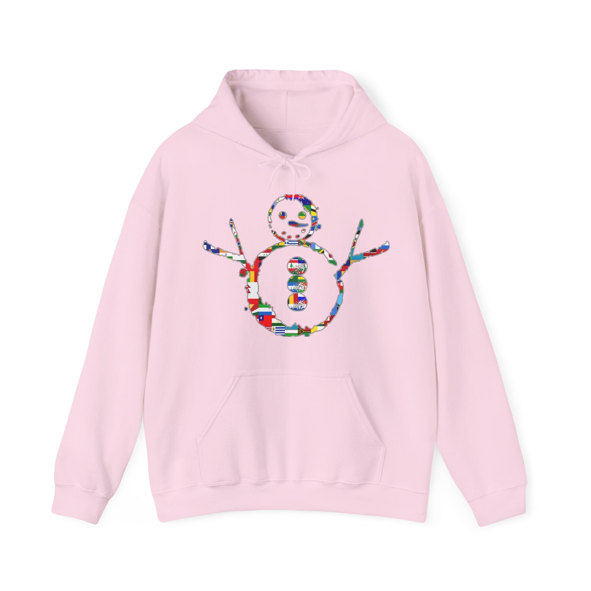 KAYKULTURA INTERNATIONAL SNOWMAN HOODED SWEATSHIRT