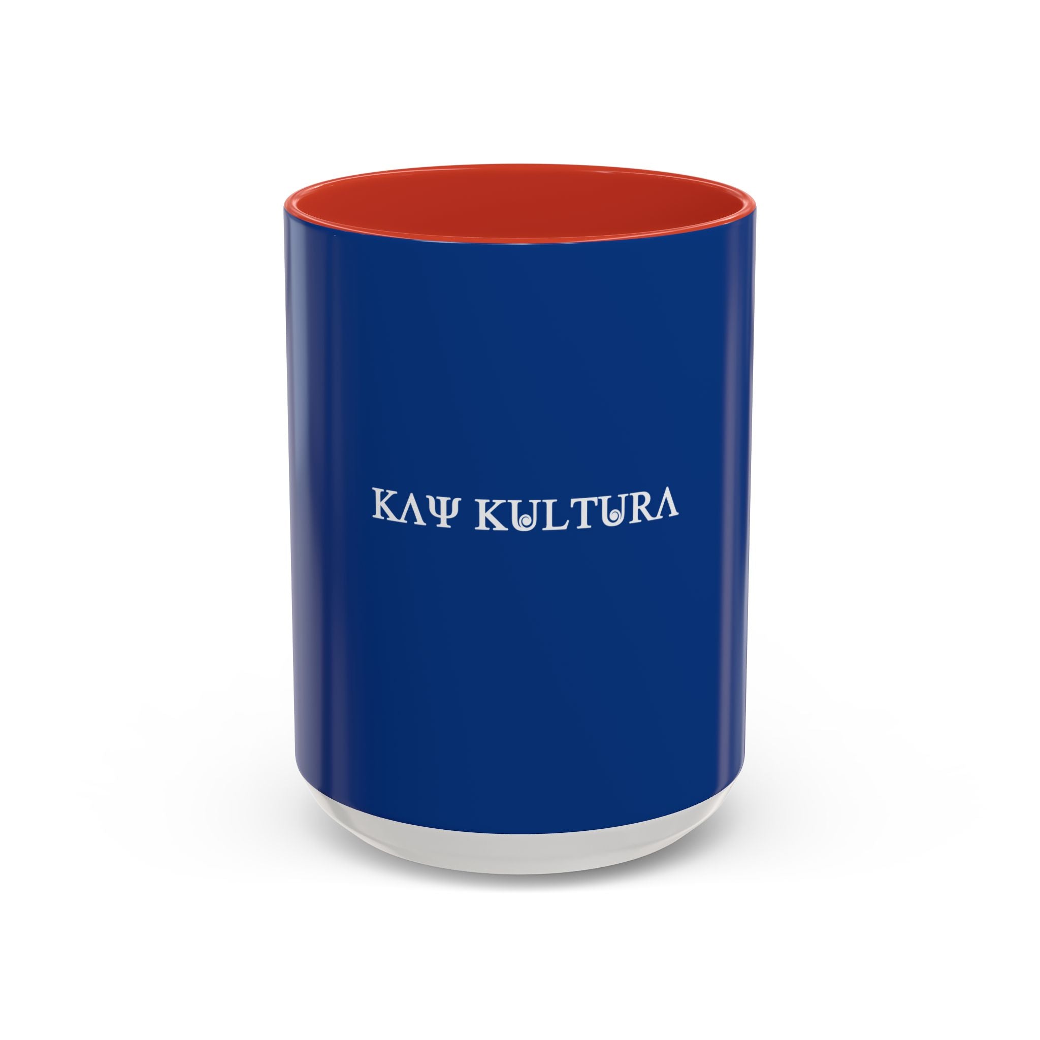 Caneca de café clássica Kaykultura Accent (11, 15 oz)