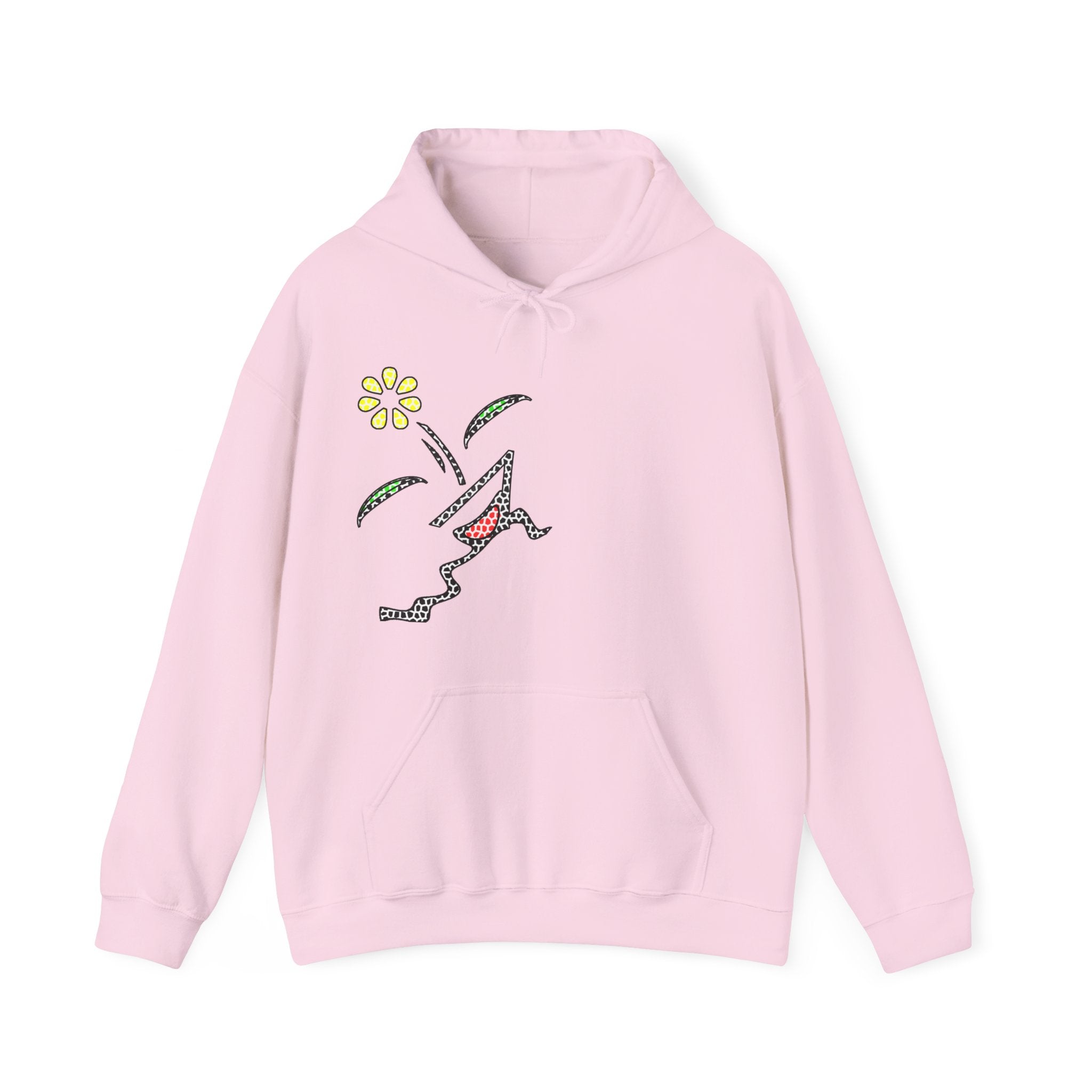 KAYKULTURA FLOWER HOODED SWEATSHIRT