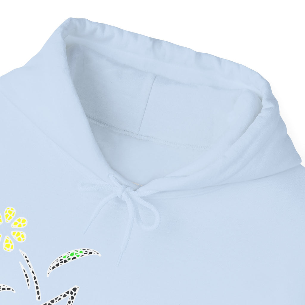 KAYKULTURA FLOWER HOODED SWEATSHIRT