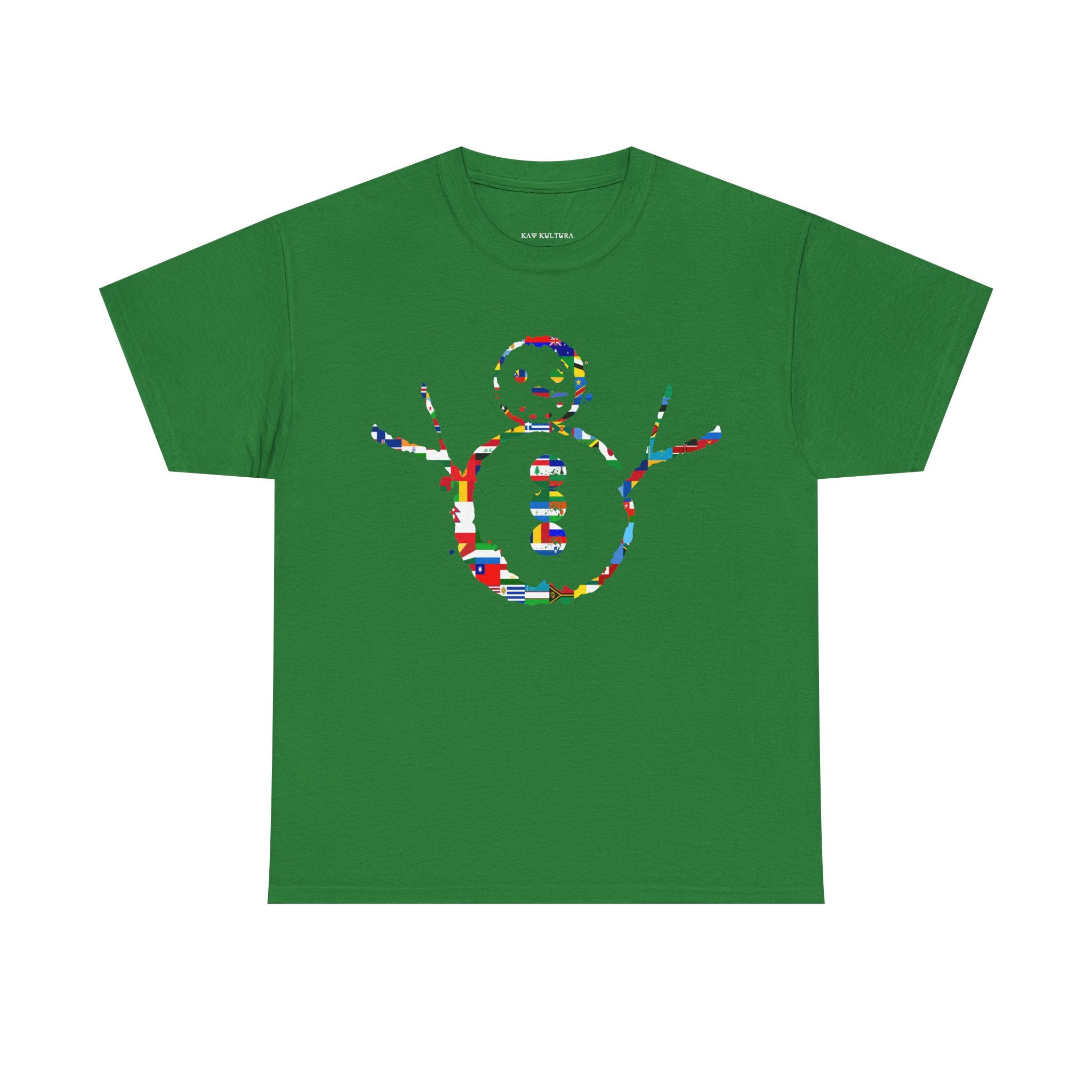 KAYKULTURA INTERNATIONAL SNOWMAN T-SHIRT