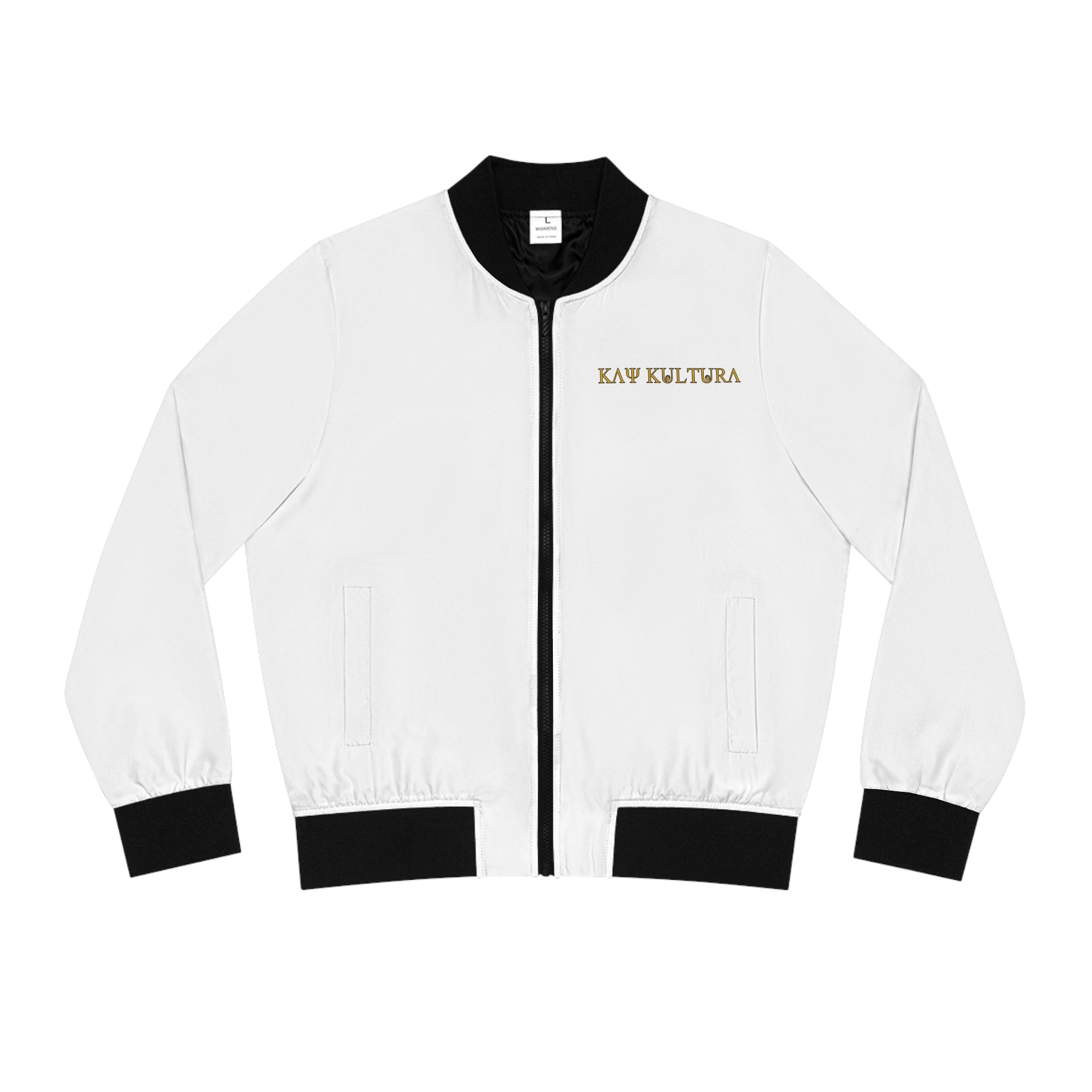 CLASSIC GOLD KAYKULTURA BOMBER JACKET