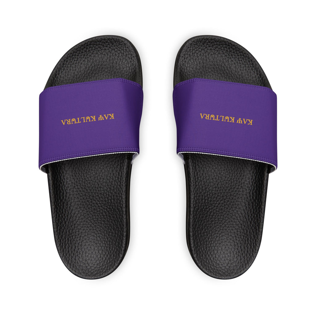 Sandálias masculinas clássicas douradas Kaykultura com tira removível