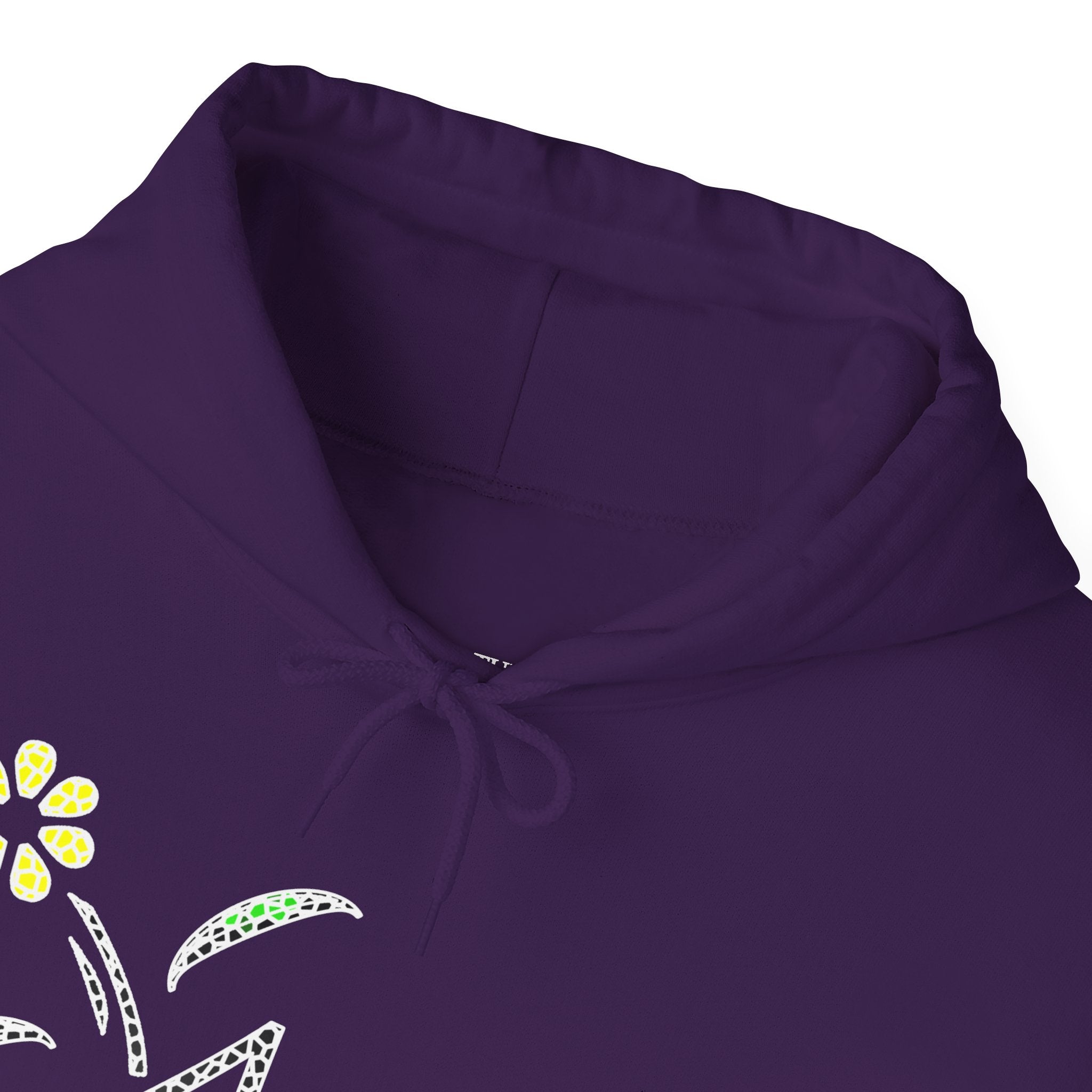 KAYKULTURA FLOWER HOODED SWEATSHIRT