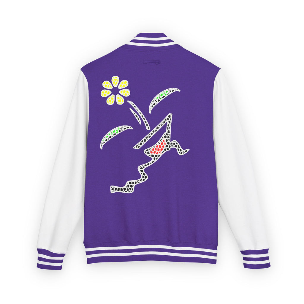 KAYKULTURA FLOWER LETTERMAN JACKET