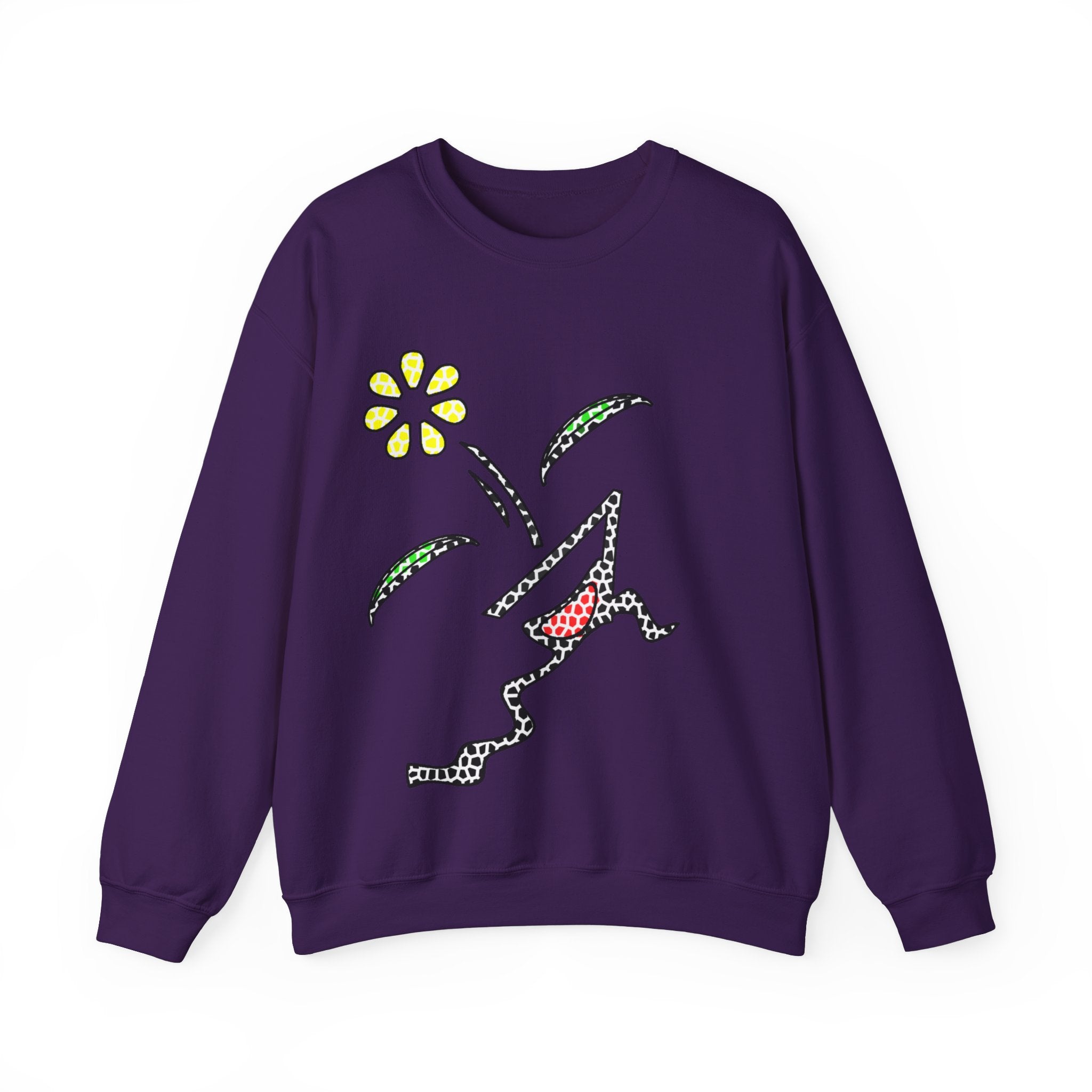 KAYKULTURA FLOWER CREWNECK SWEATSHIRT