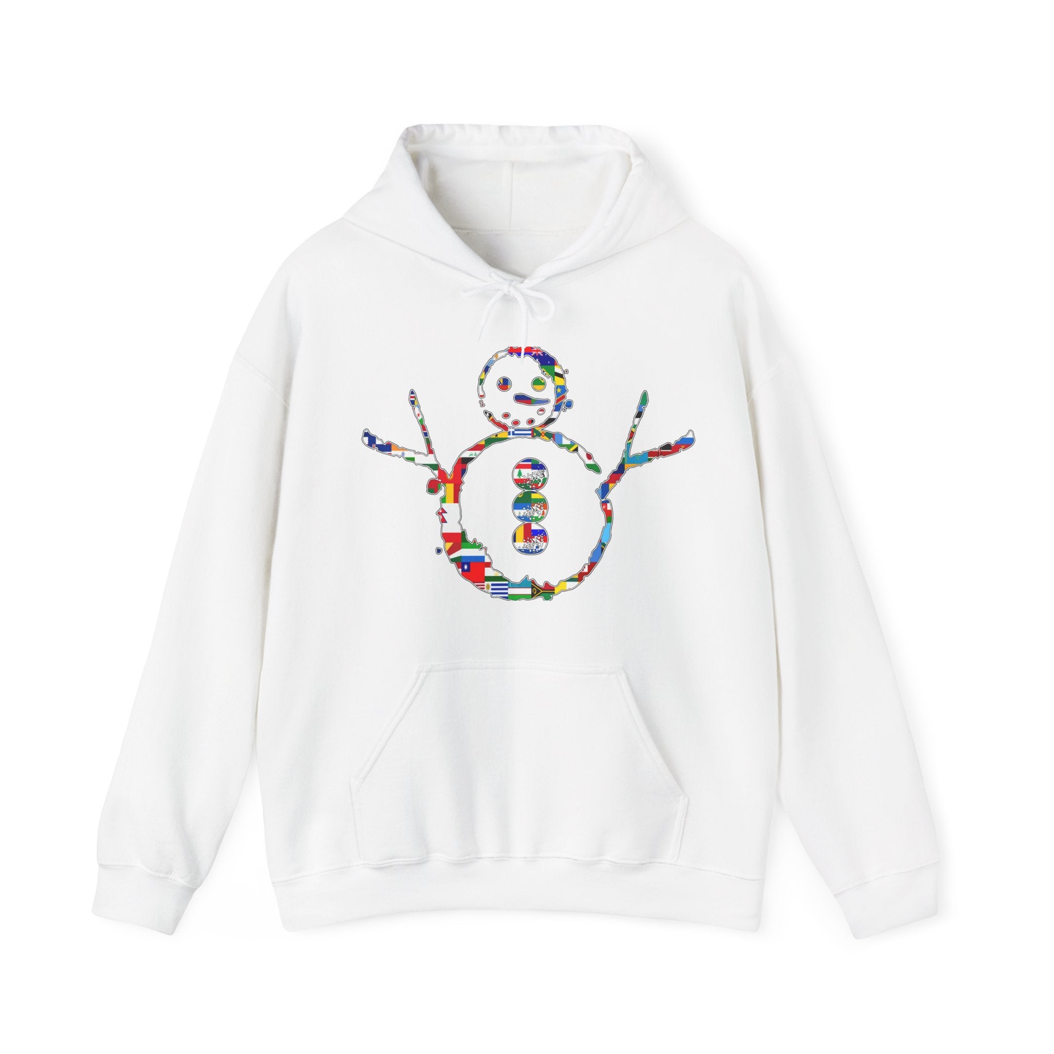 KAYKULTURA INTERNATIONAL SNOWMAN HOODED SWEATSHIRT