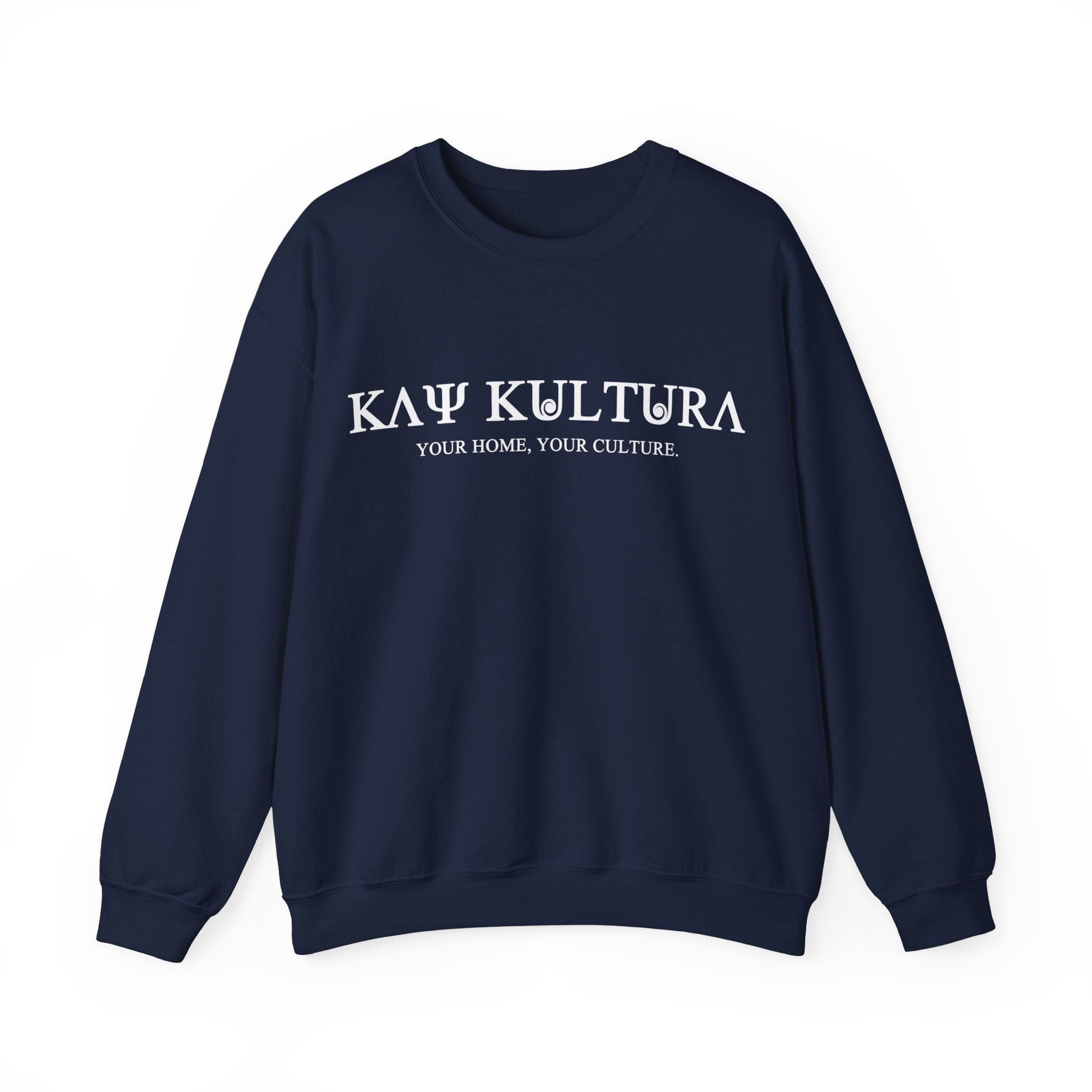 CLASSIC KAYKULTURA SLOGAN CREWNECK SWEATSHIRT