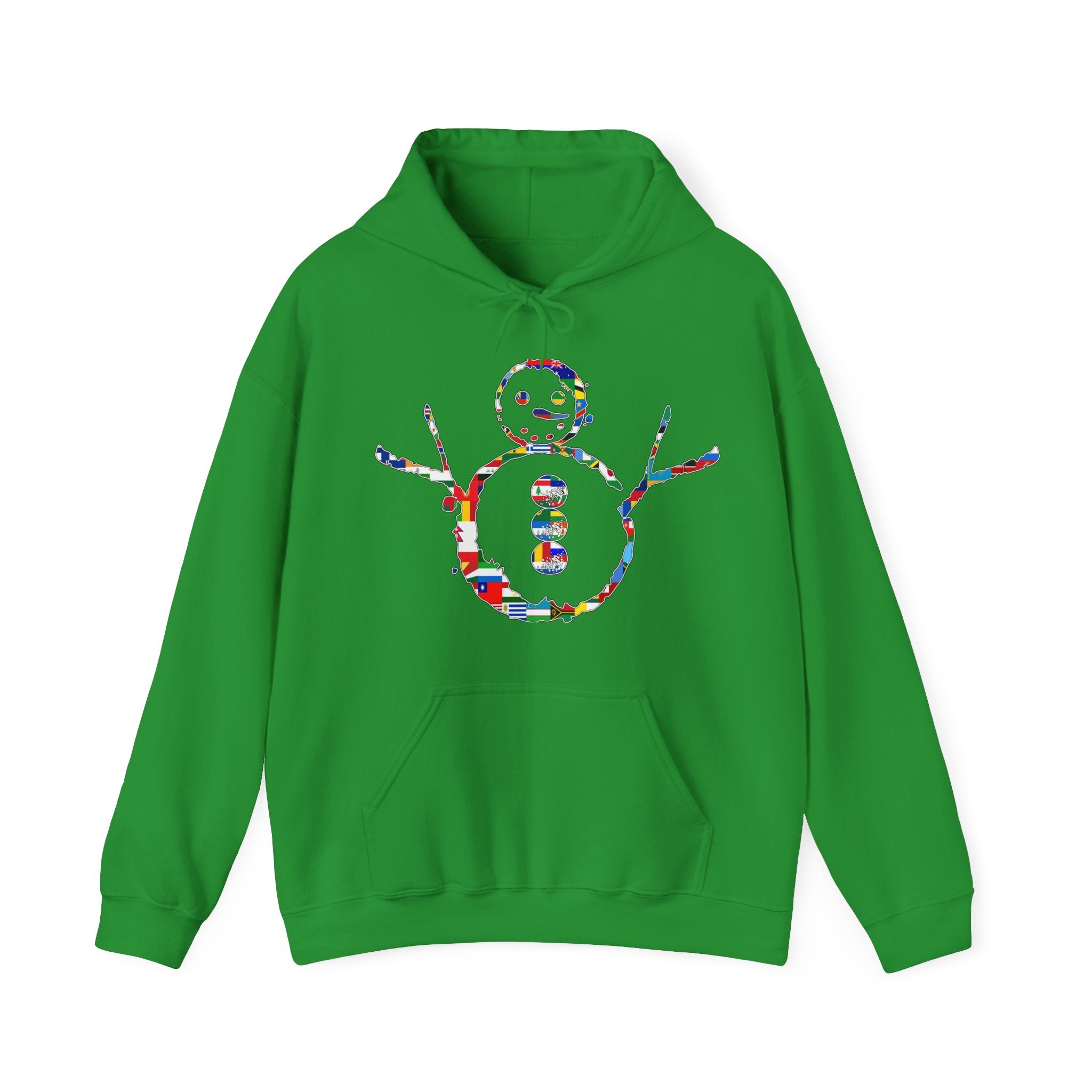 KAYKULTURA INTERNATIONAL SNOWMAN HOODED SWEATSHIRT