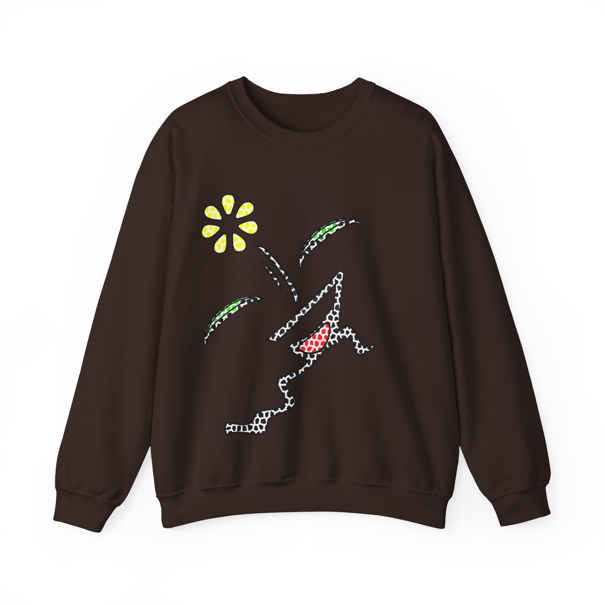 KAYKULTURA FLOWER CREWNECK SWEATSHIRT