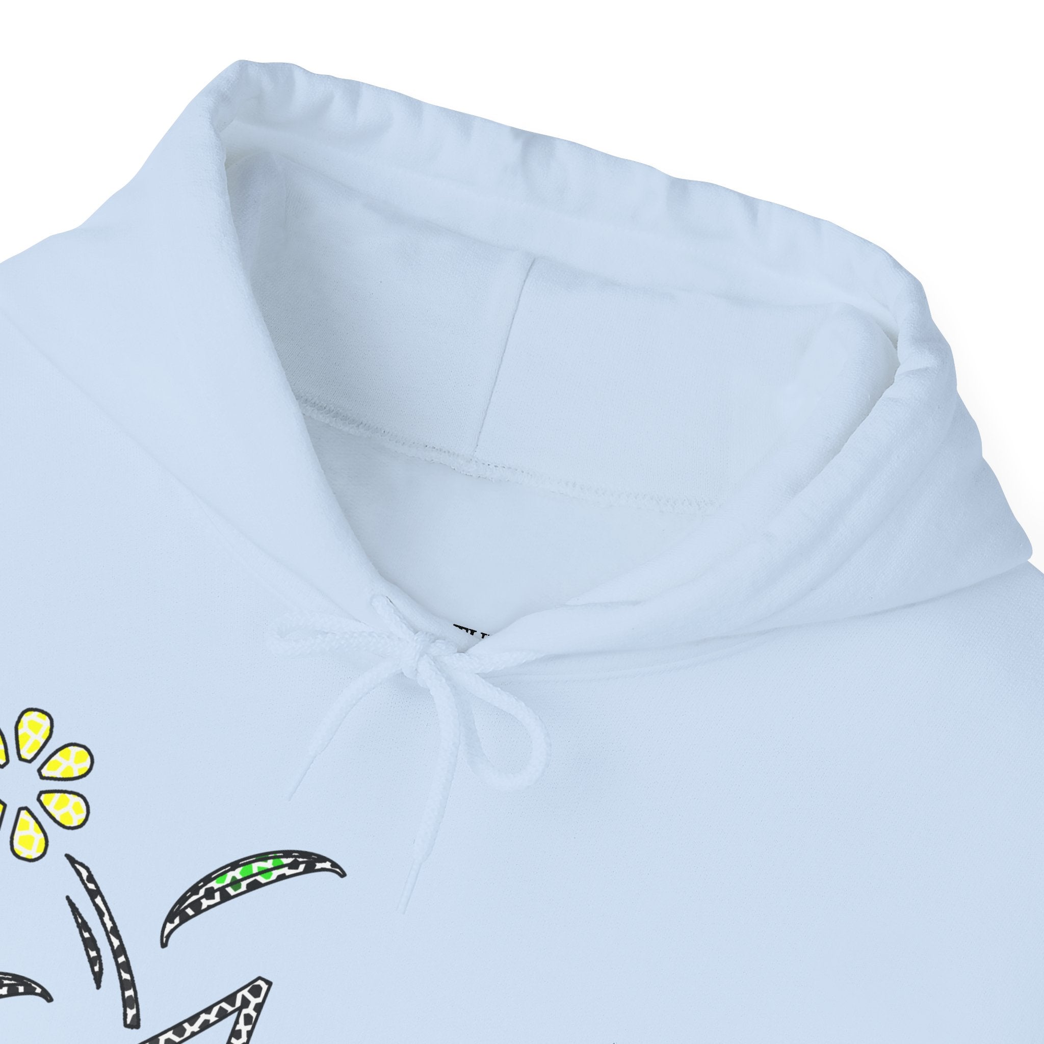 KAYKULTURA FLOWER HOODED SWEATSHIRT