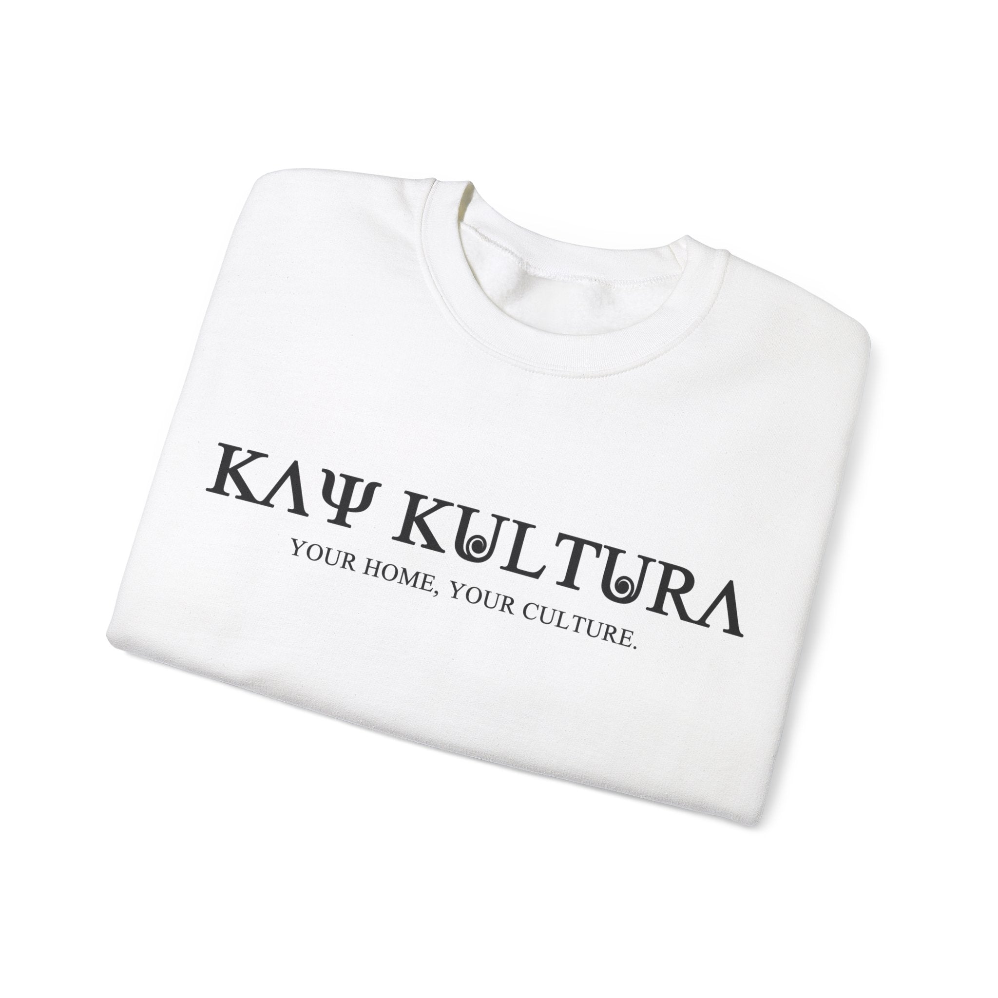 CLASSIC KAYKULTURA SLOGAN CREWNECK SWEATSHIRT