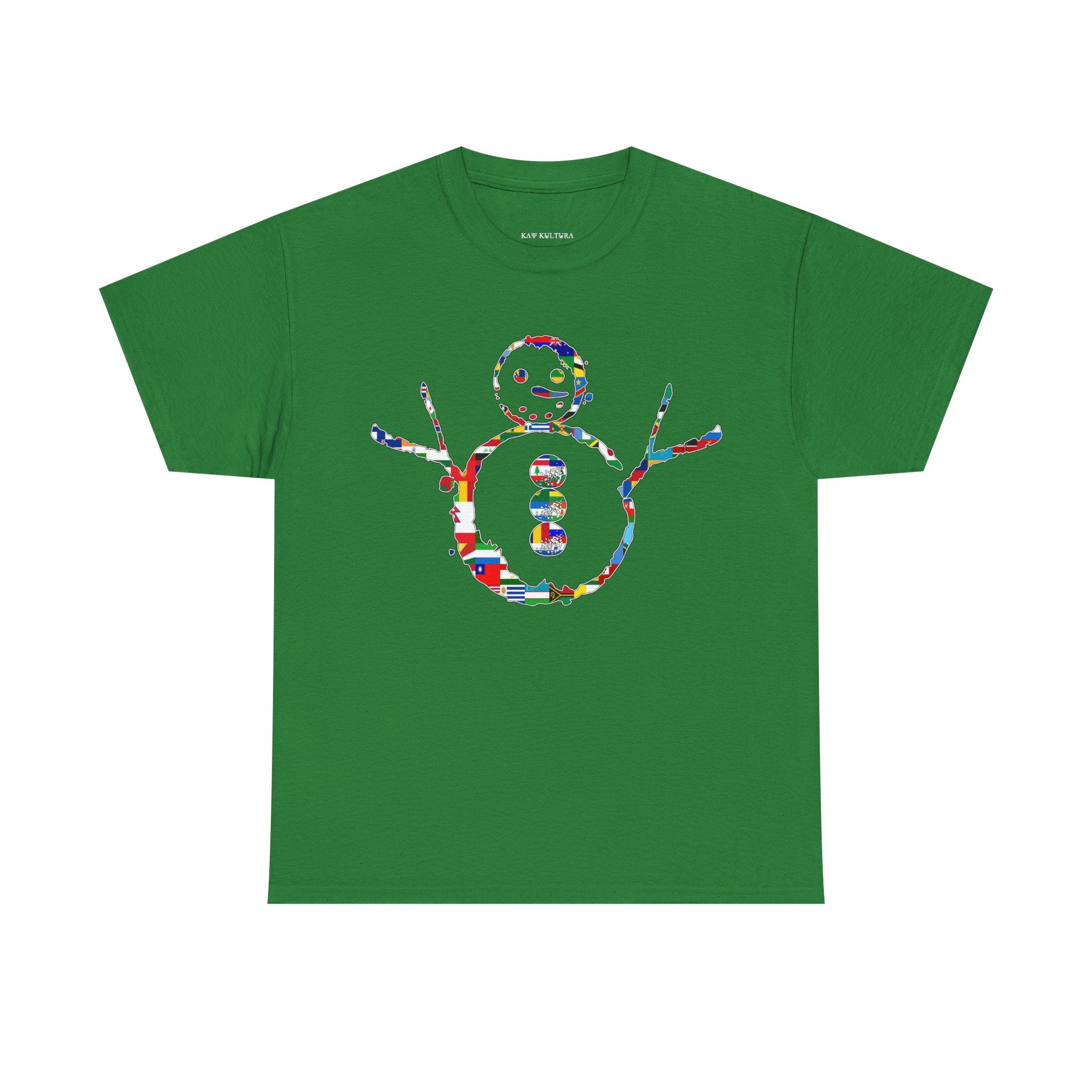 KAYKULTURA INTERNATIONAL SNOWMAN T-SHIRT