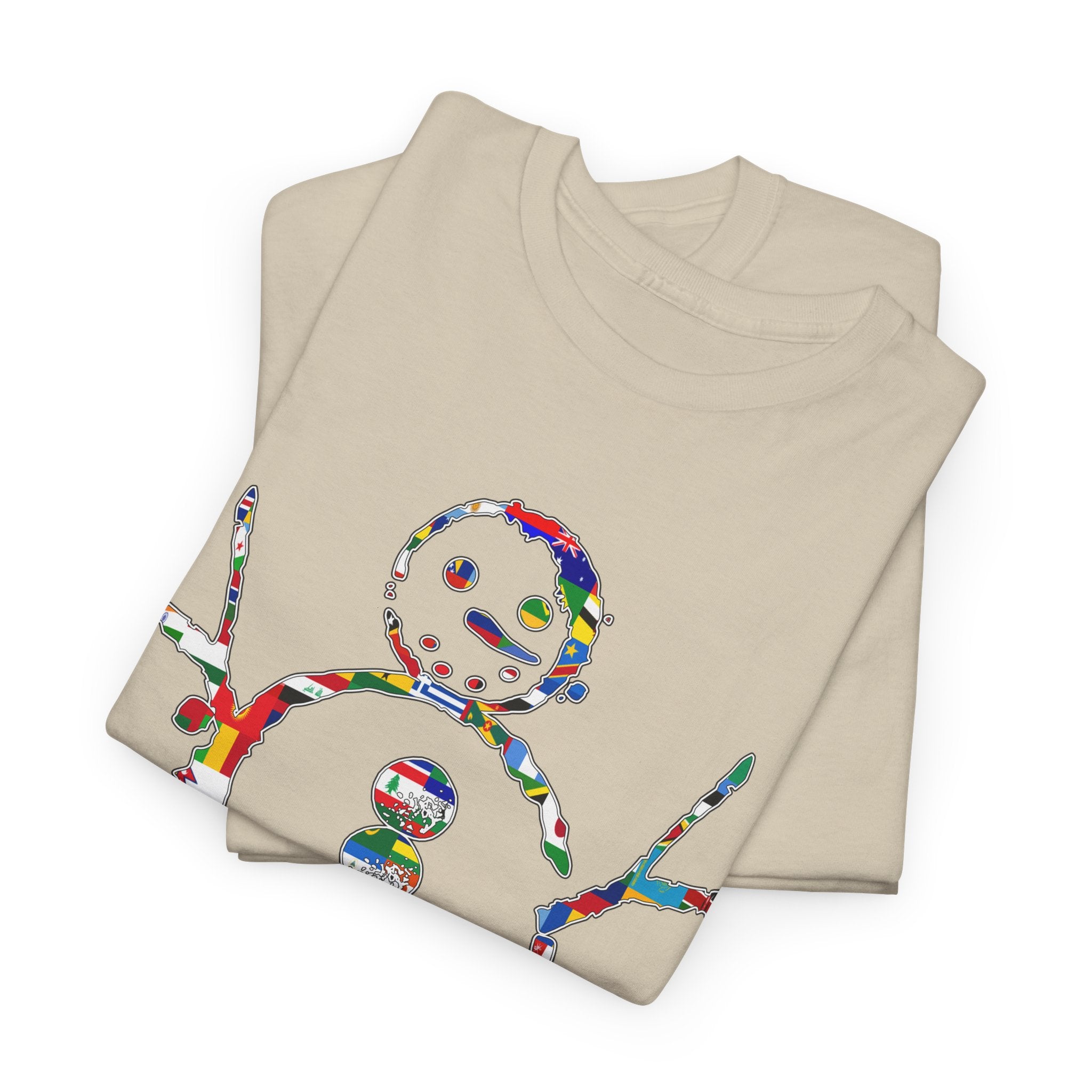 KAYKULTURA INTERNATIONAL SNOWMAN T-SHIRT