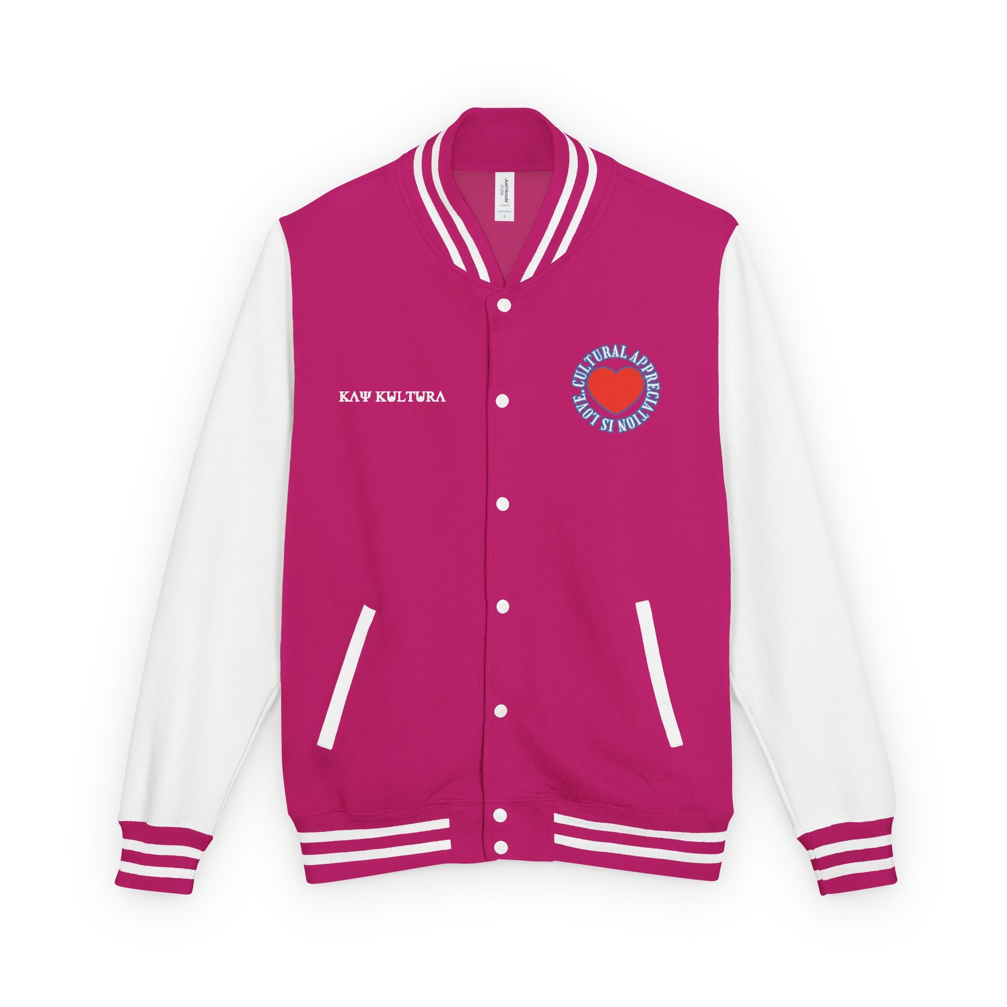 KAYKULTURA CULTURAL APPRECIATION VERSUS CULTURAL APPROPRIATION LETTERMAN JACKET