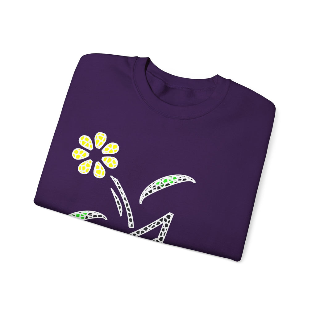 KAYKULTURA FLOWER CREWNECK SWEATSHIRT