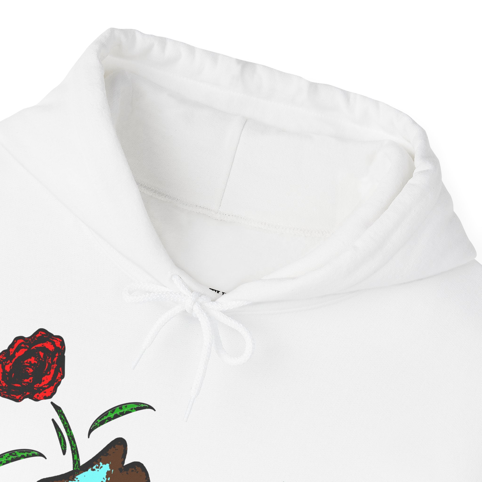 KAYKULTURA FLOWER HOODED SWEATSHIRT