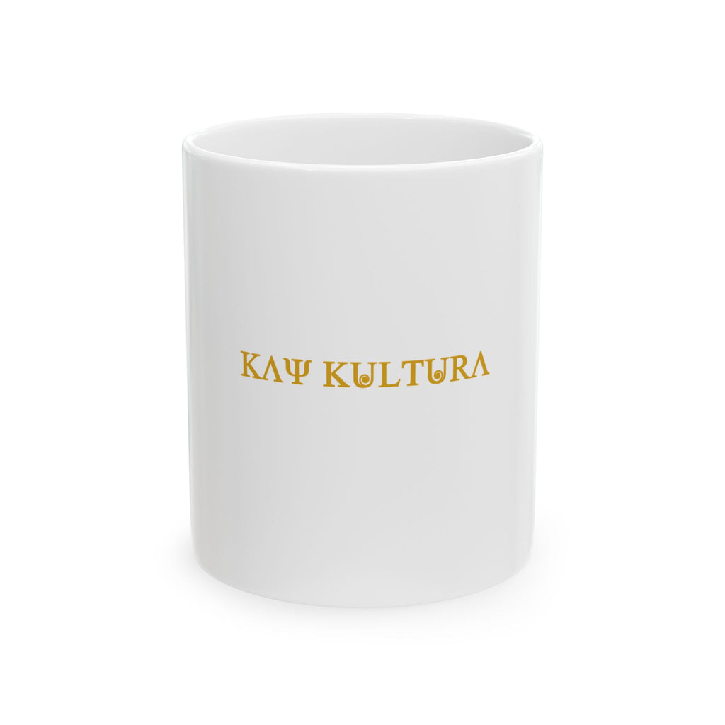 MUG EN CÉRAMIQUE KAYKULTURA OR CLASSIQUE, (325 ml, 445 ml)