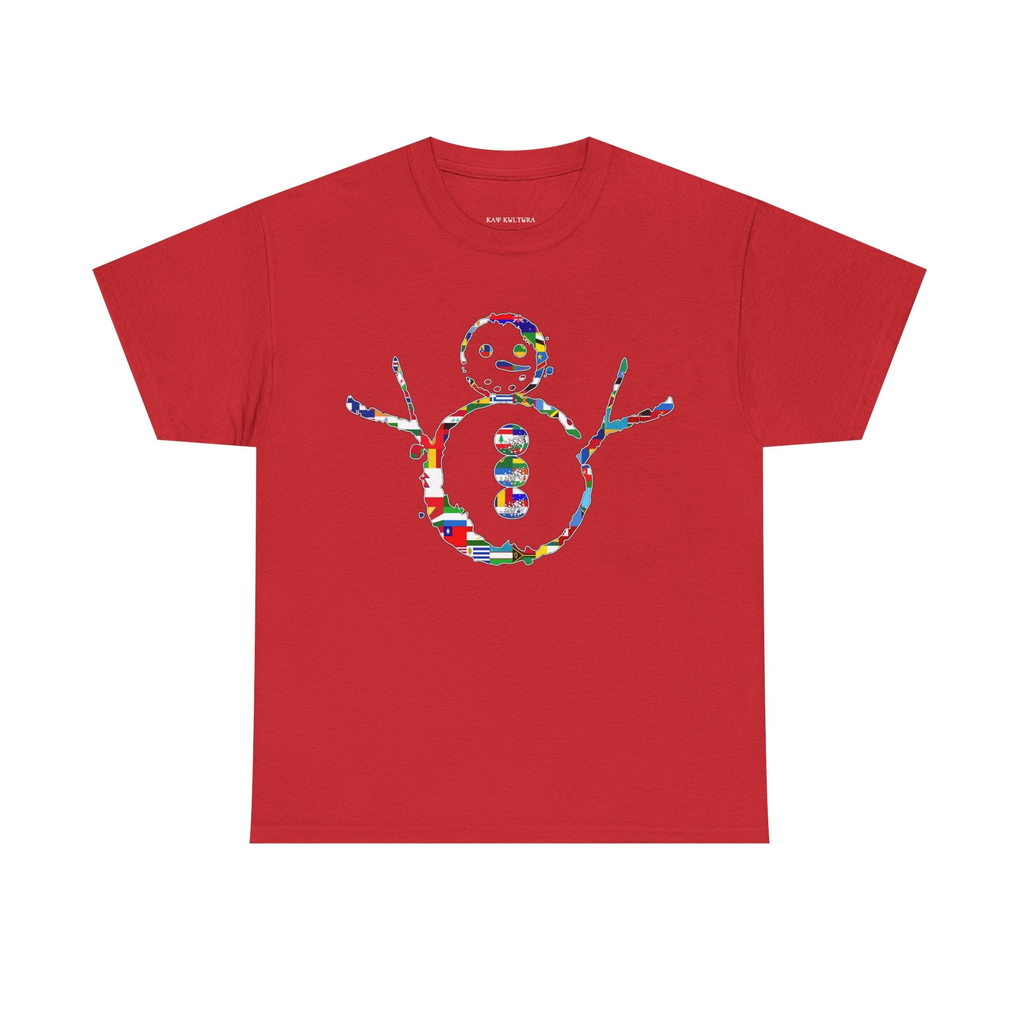 KAYKULTURA INTERNATIONAL SNOWMAN T-SHIRT