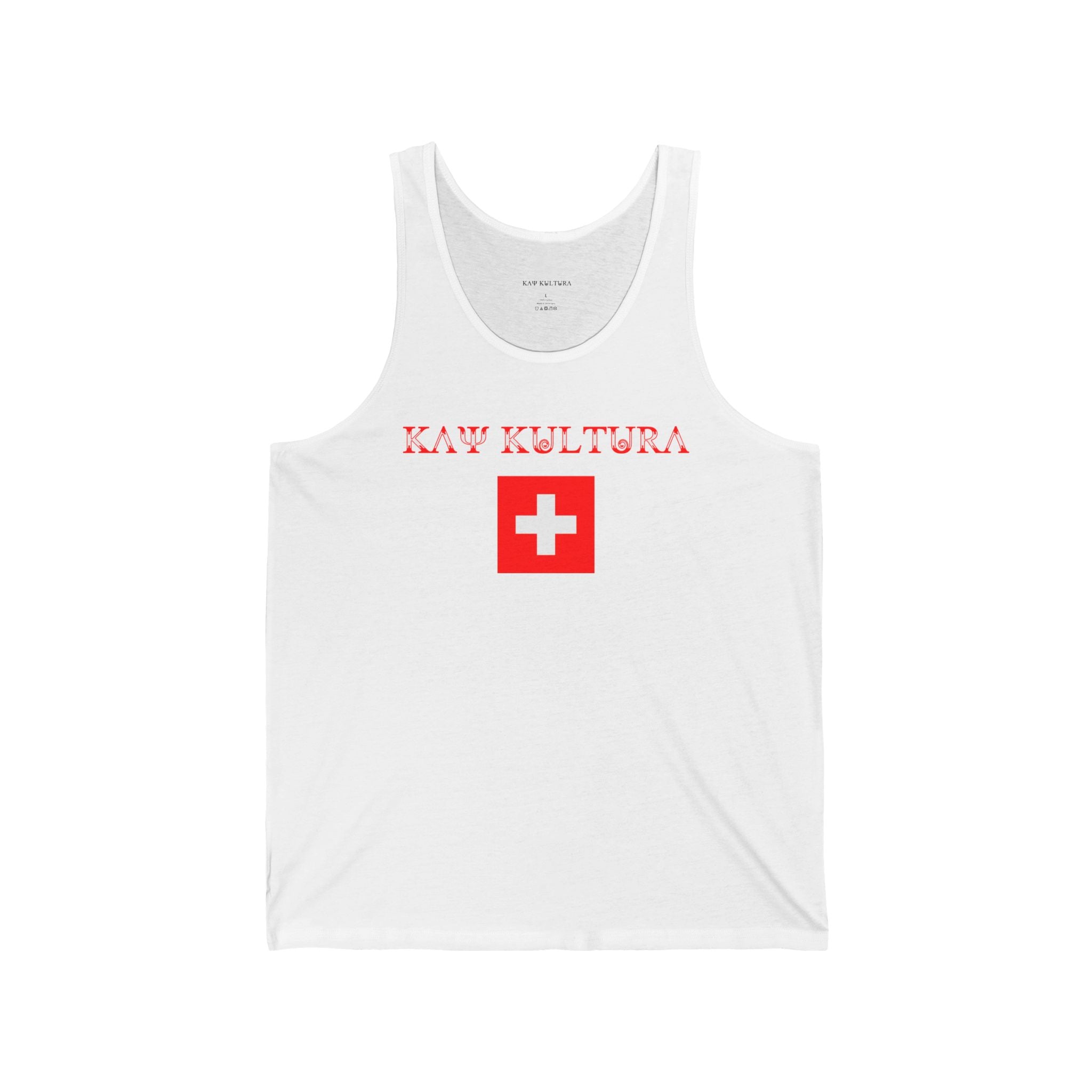 INTERNATIONAL CLASSIC KAYKULTURA SWITZERLAND JERSEY TANK