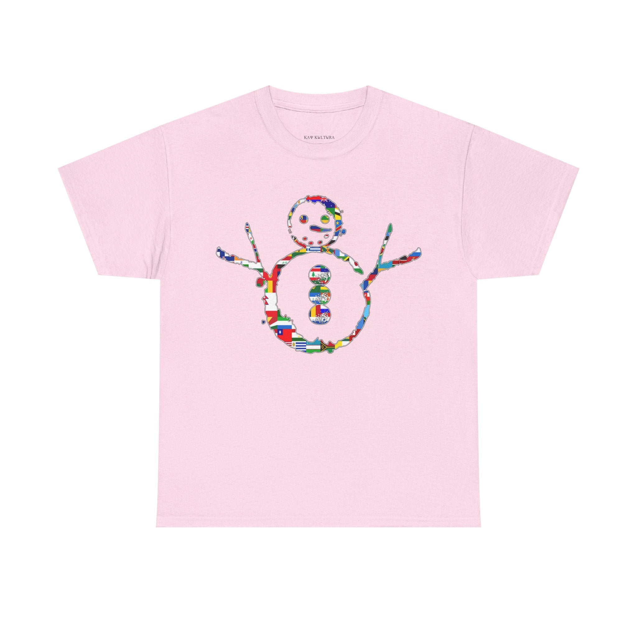 KAYKULTURA INTERNATIONAL SNOWMAN T-SHIRT