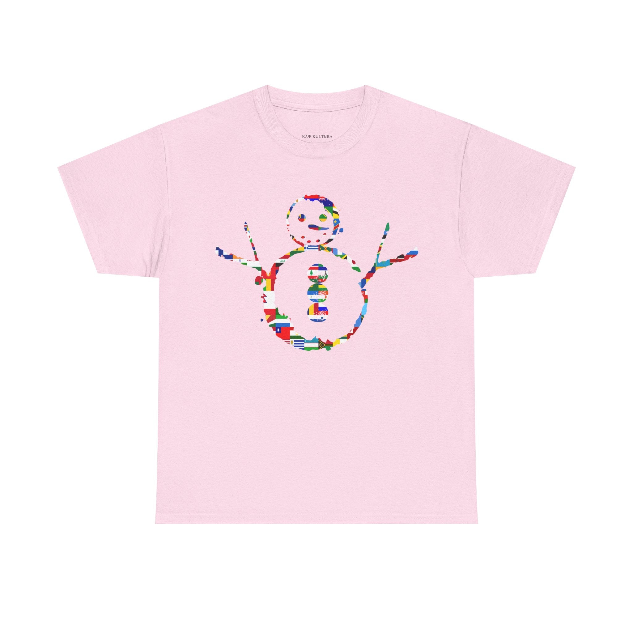 KAYKULTURA INTERNATIONAL SNOWMAN T-SHIRT