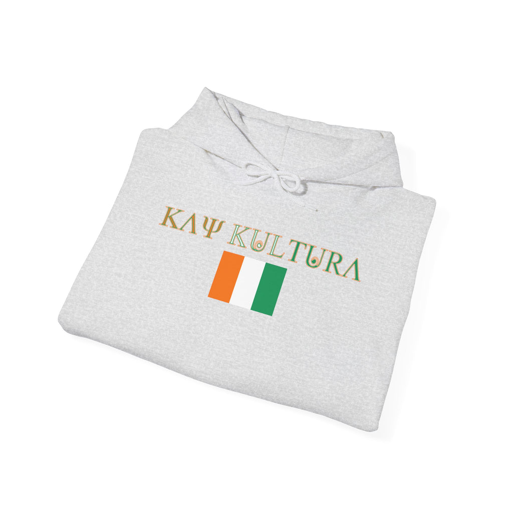 SWEAT-SHIRT À CAPUCHE INTERNATIONAL CLASSIQUE KAYKULTURA CÔTE IVOIRE