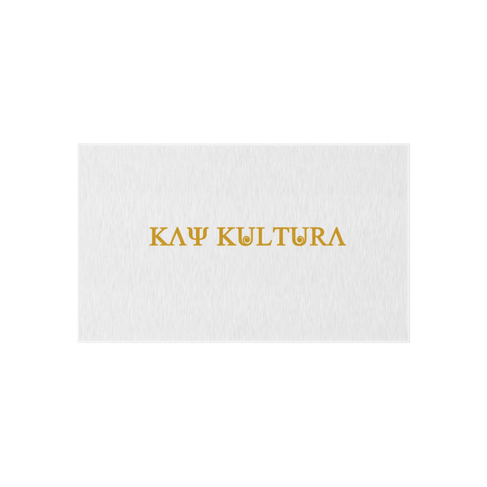 Tapis d'extérieur Kaykultura classique doré