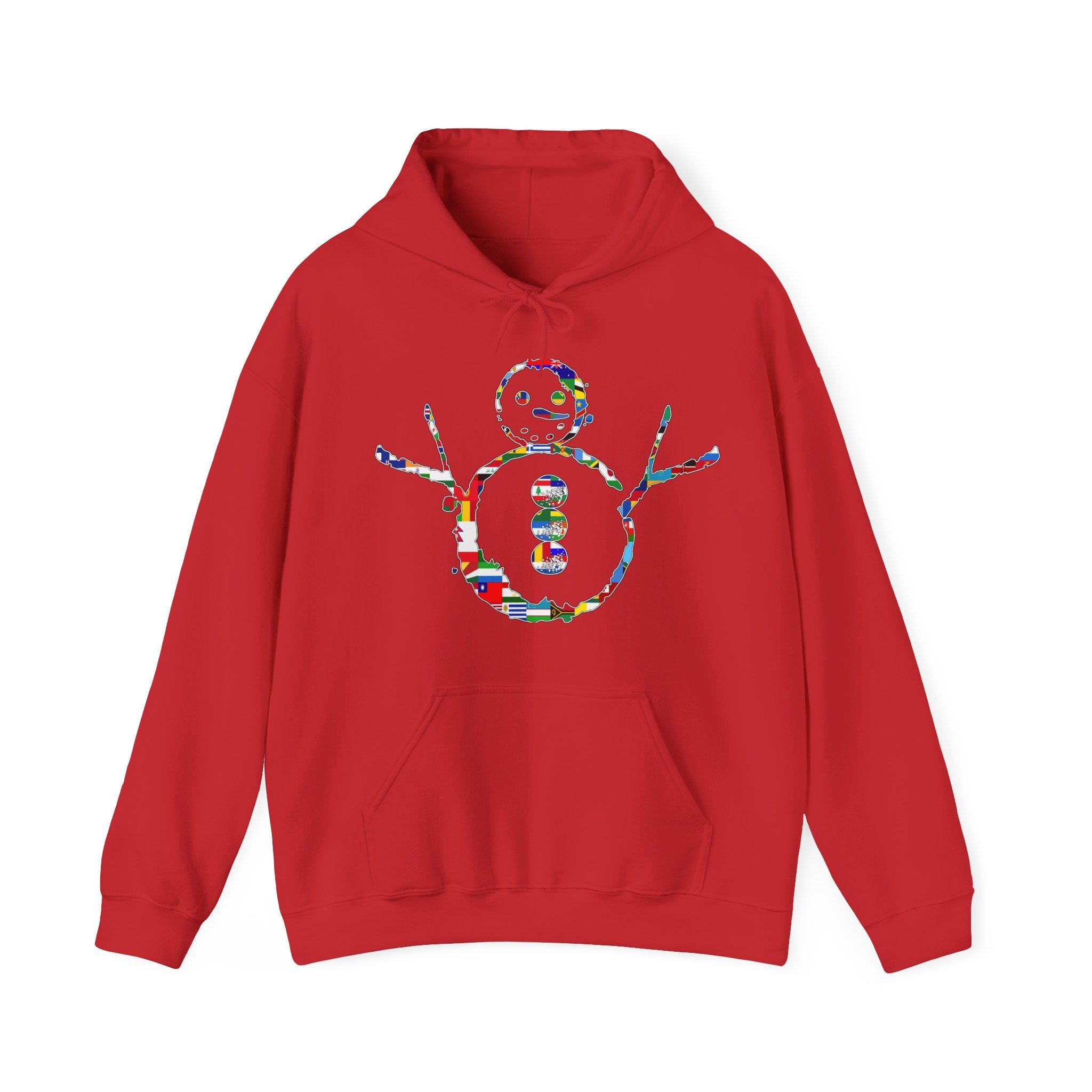 KAYKULTURA INTERNATIONAL SNOWMAN HOODED SWEATSHIRT