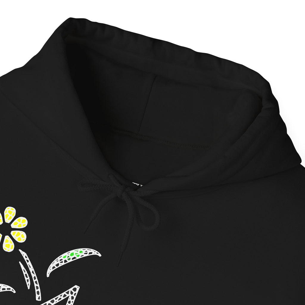 KAYKULTURA FLOWER HOODED SWEATSHIRT