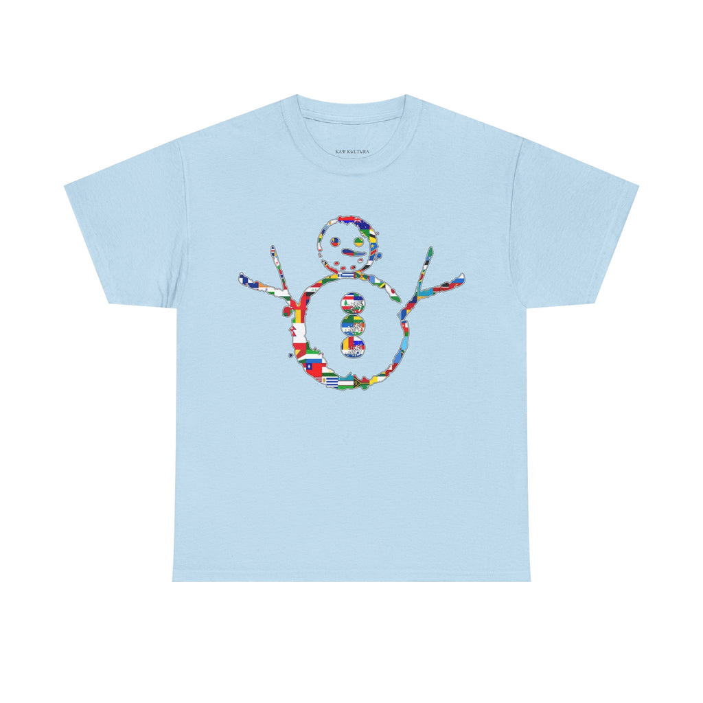 KAYKULTURA INTERNATIONAL SNOWMAN T-SHIRT