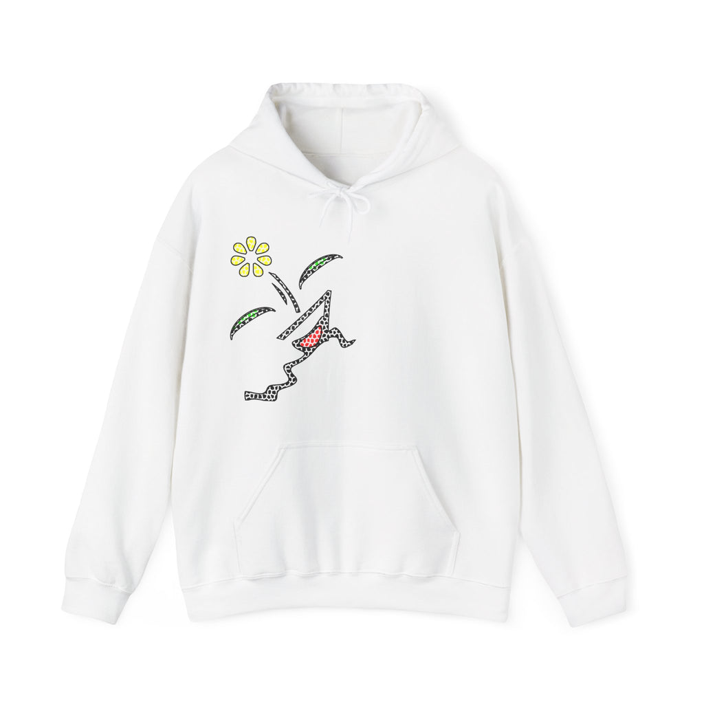 KAYKULTURA FLOWER HOODED SWEATSHIRT