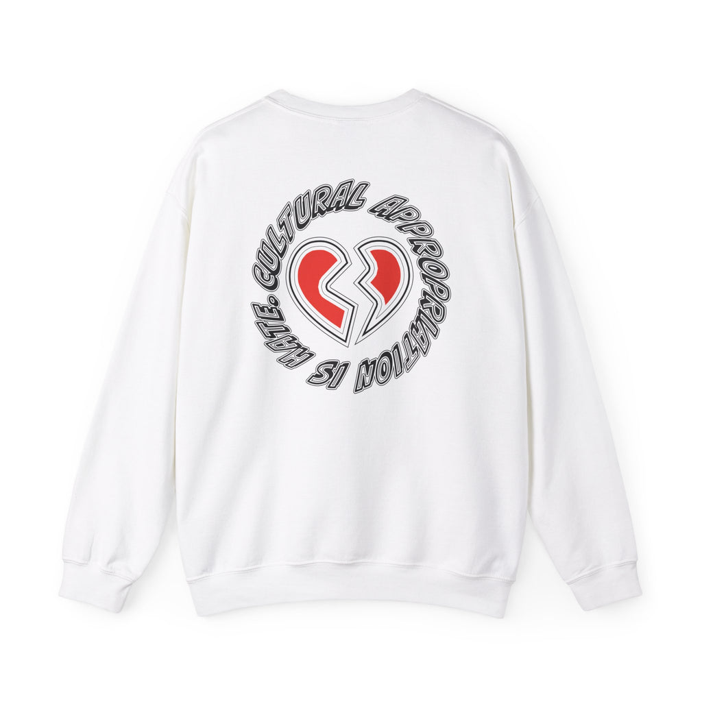 KAYKULTURA CULTURAL APPRECIATION VERSUS CULTURAL APPROPRIATION CREWNECK SWEATSHIRT