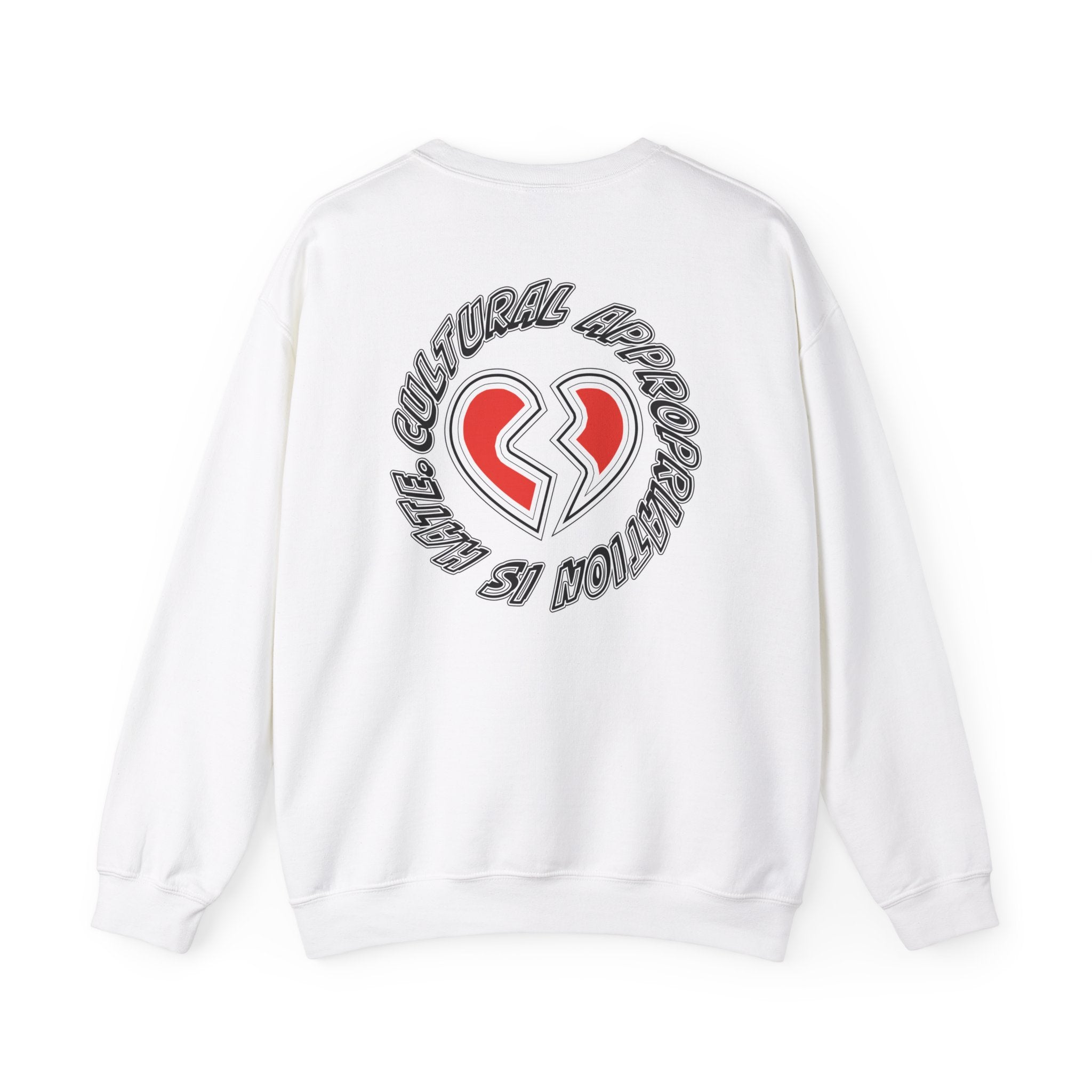 KAYKULTURA CULTURAL APPRECIATION VERSUS CULTURAL APPROPRIATION CREWNECK SWEATSHIRT