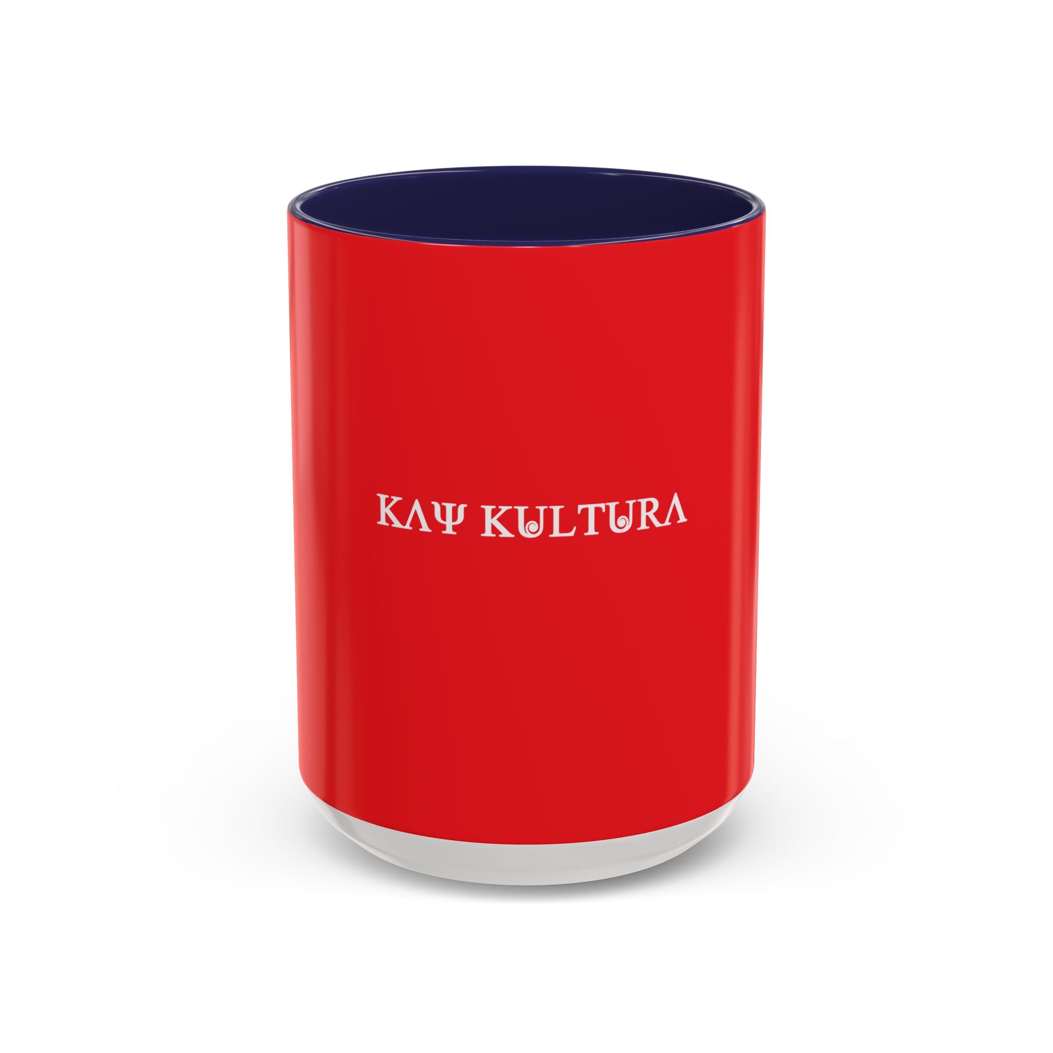 Caneca de café clássica Kaykultura Accent (11, 15 oz)