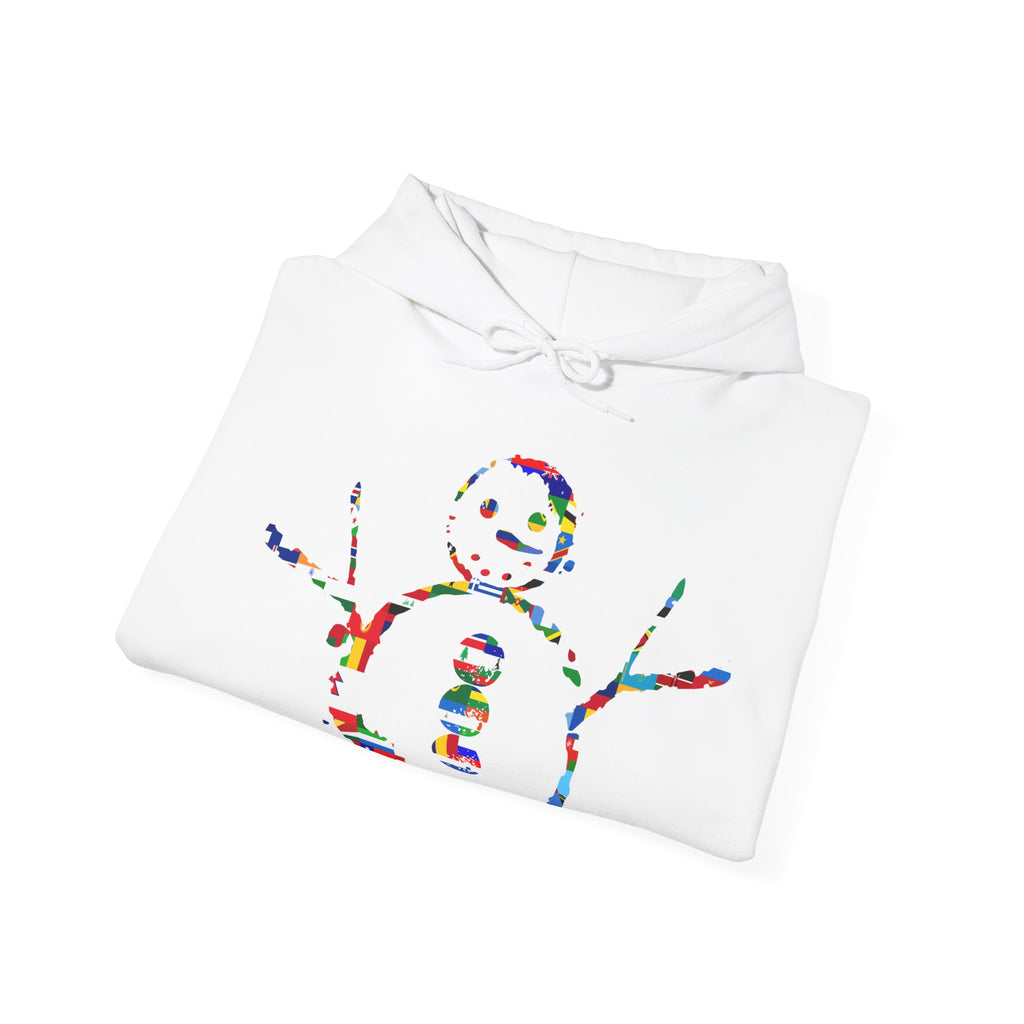 KAYKULTURA INTERNATIONAL SNOWMAN HOODED SWEATSHIRT