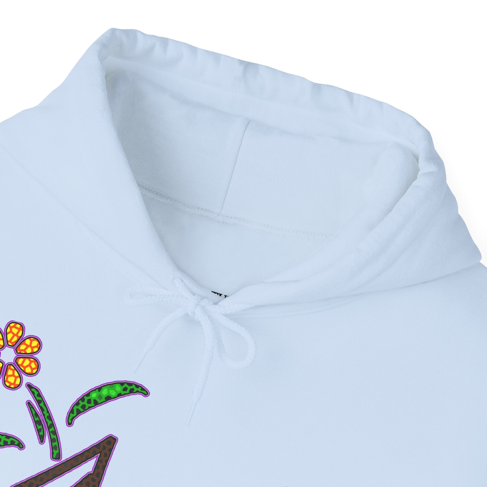 KAYKULTURA FLOWER HOODED SWEATSHIRT