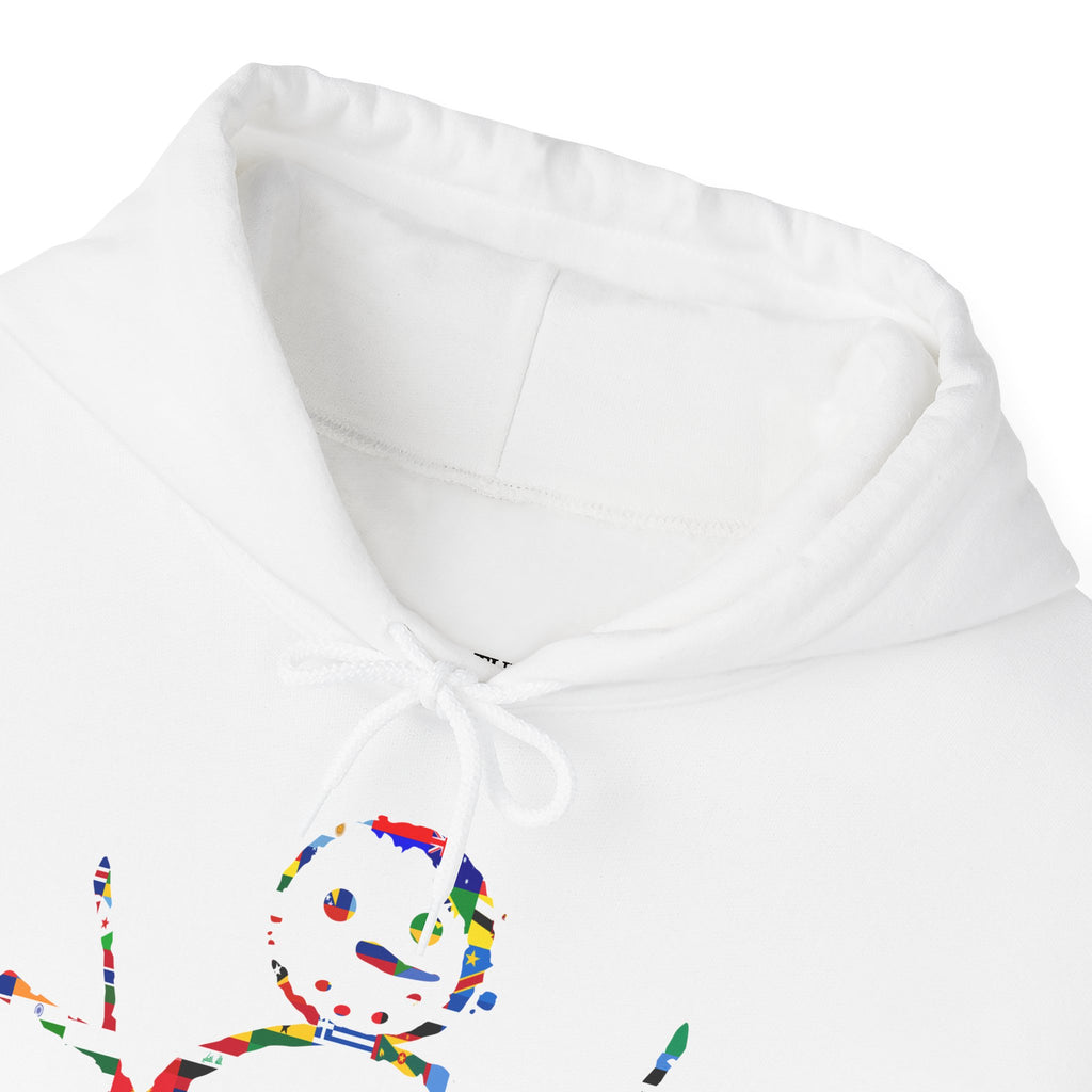 KAYKULTURA INTERNATIONAL SNOWMAN HOODED SWEATSHIRT