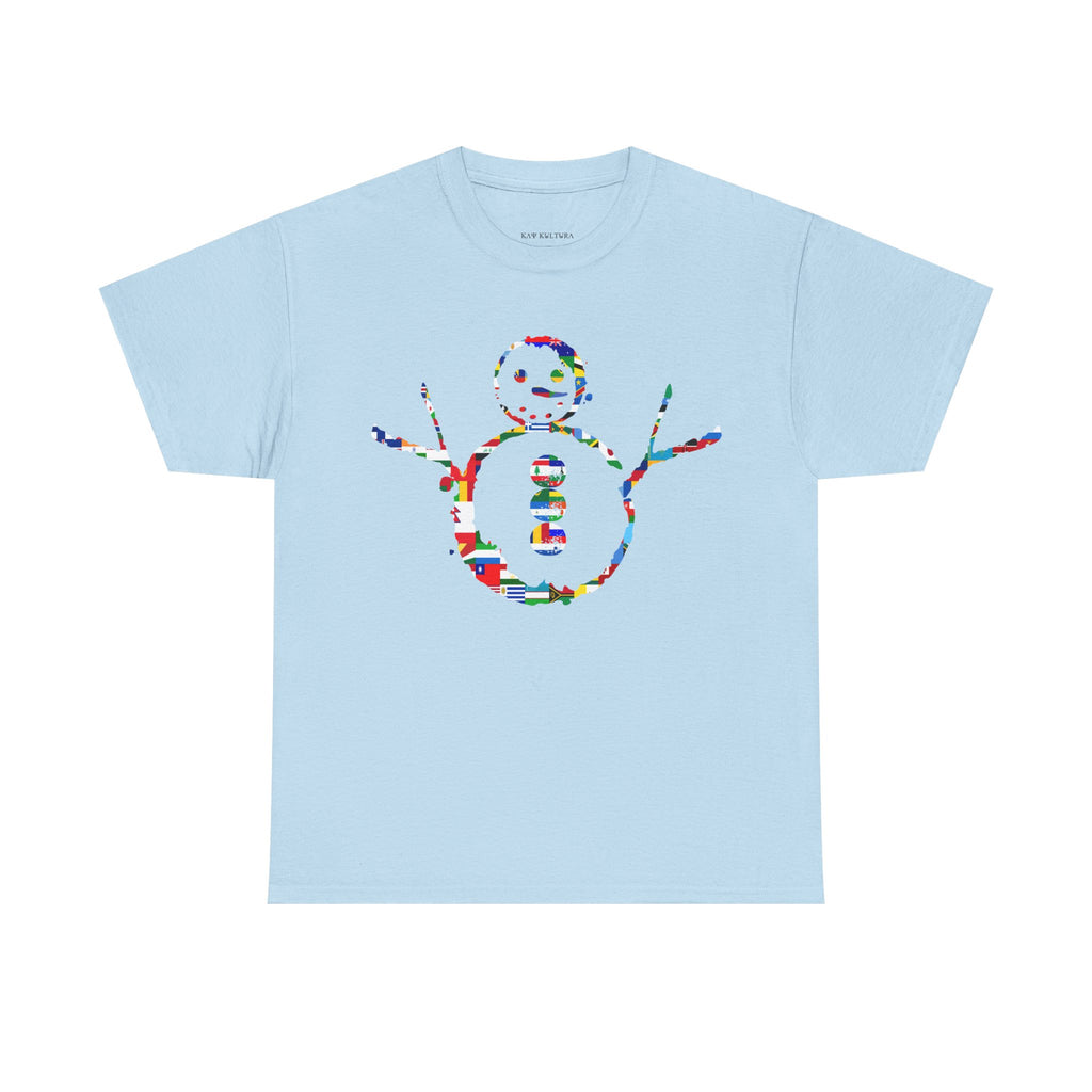 KAYKULTURA INTERNATIONAL SNOWMAN T-SHIRT