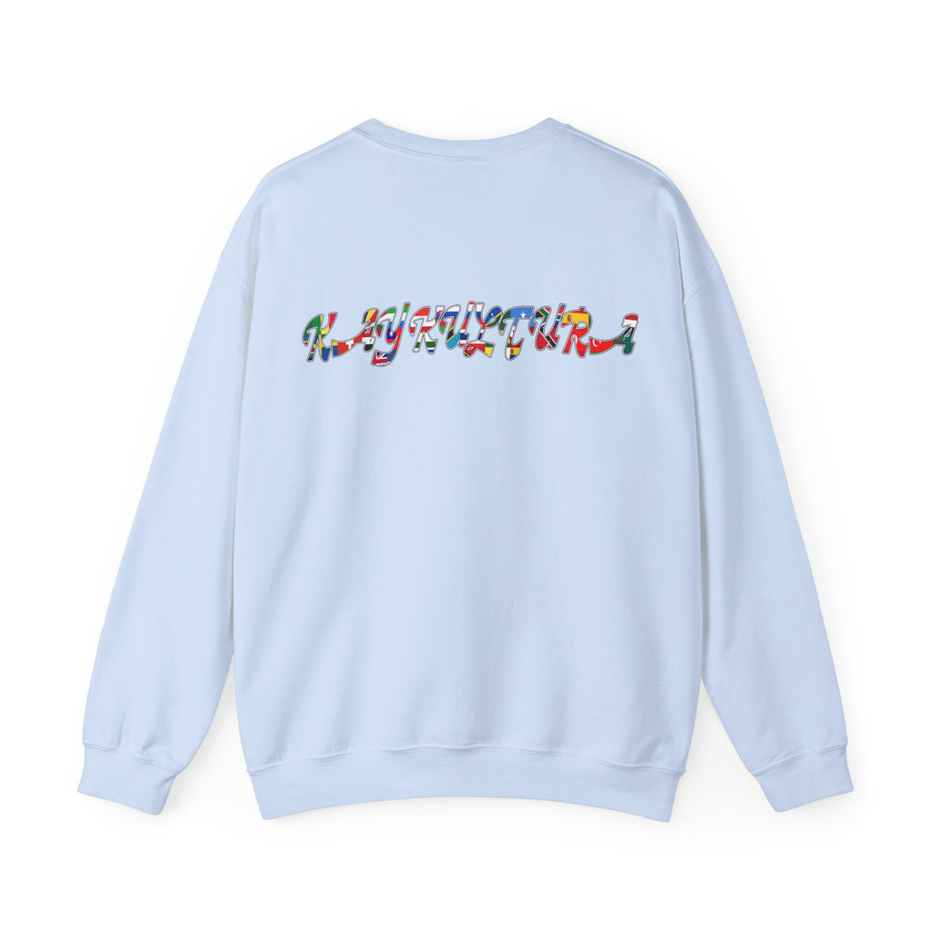 KAYKULTURA INTERNATIONAL SNOWMAN CREWNECK SWEATSHIRT