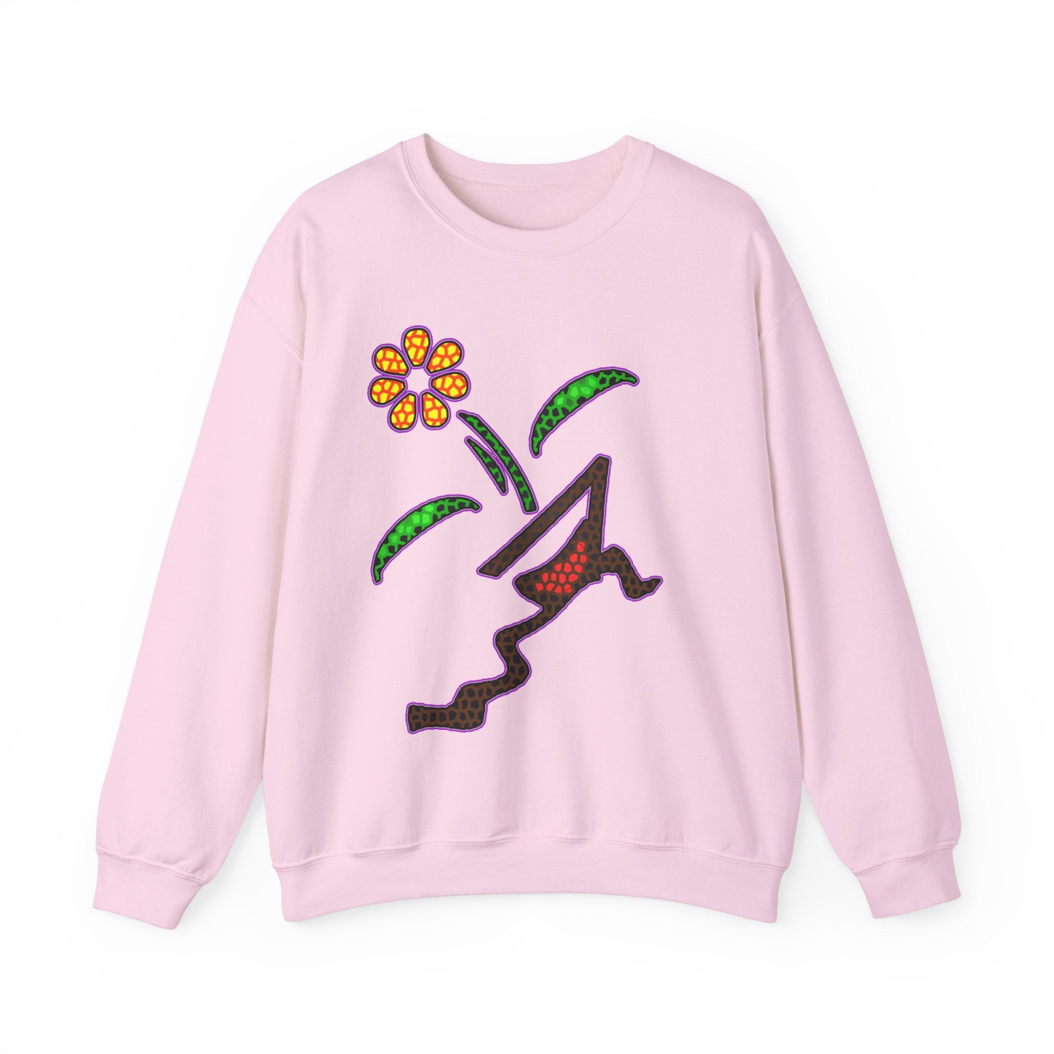 KAYKULTURA FLOWER CREWNECK SWEATSHIRT